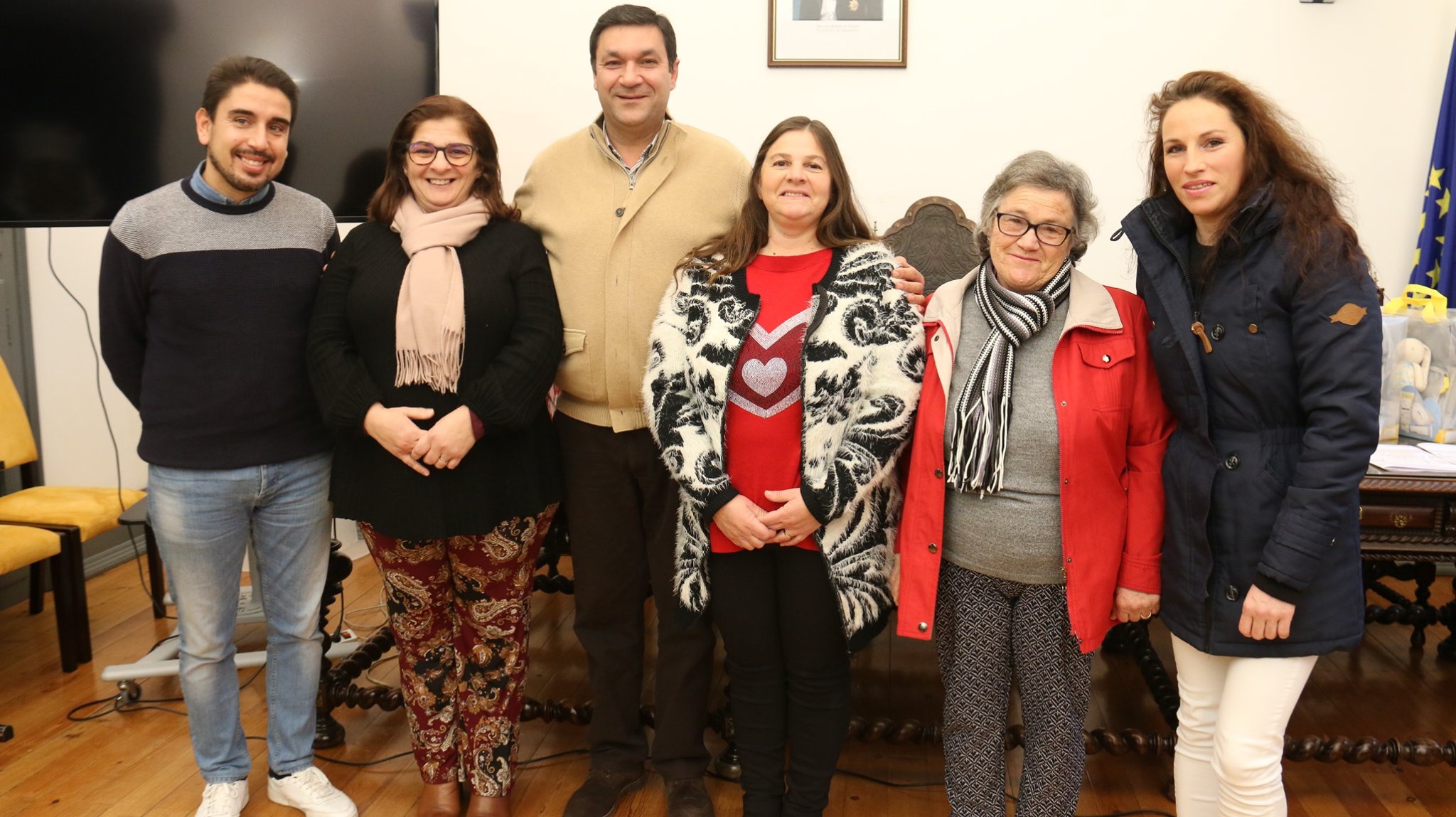 Câmara Municipal recebeu os Premiados do Concurso “Neste Natal prefira o Comércio Local”