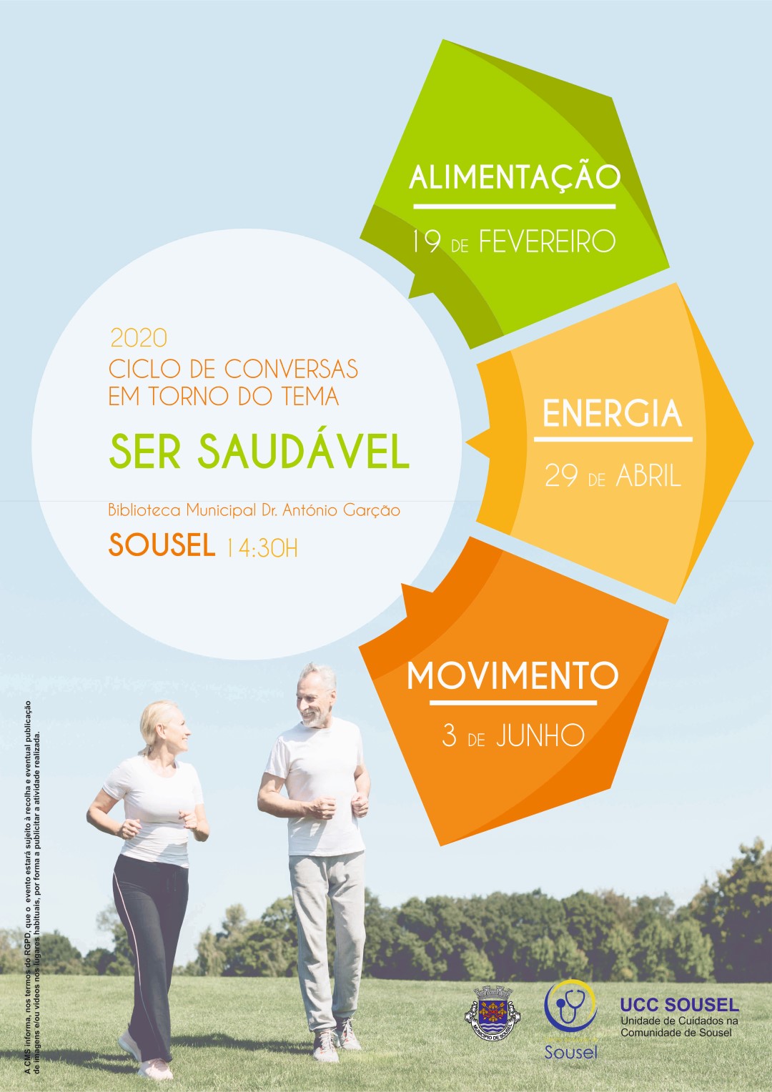 Ciclo de Conversas em torno do tema “Ser Saudável” inicia-se na quarta-feira