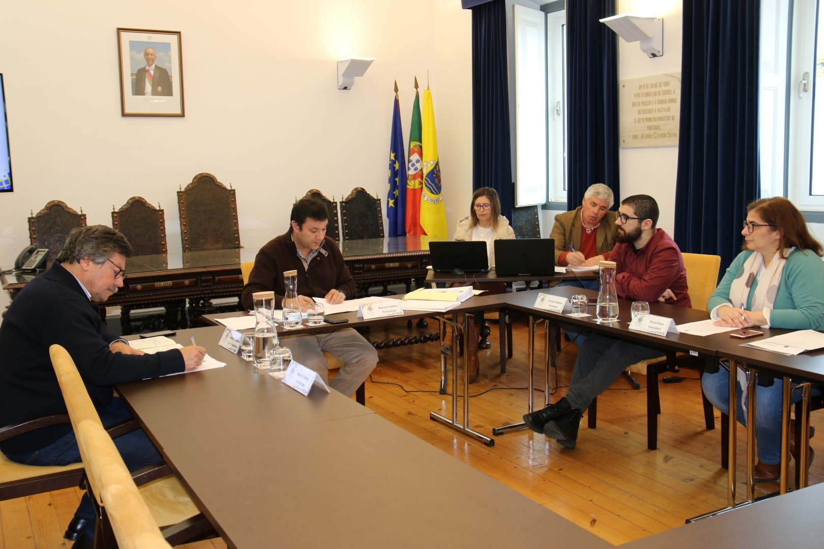 Câmara apoia Associação Cultural e Desportiva de Cano na pintura da sede