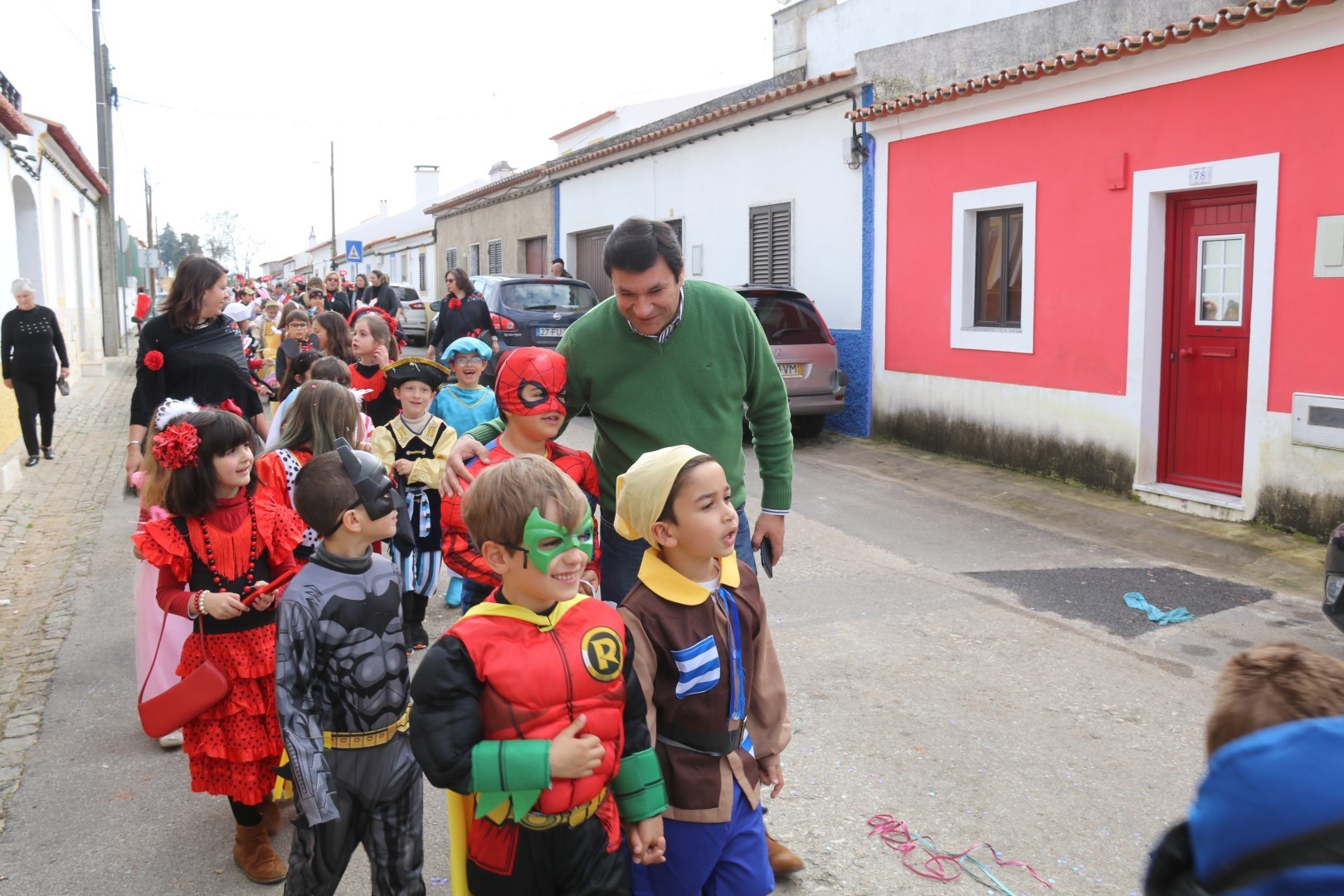 Escolas já brincam ao Carnaval