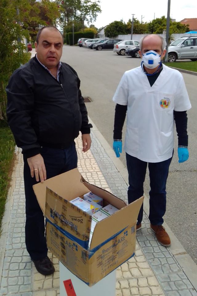 Câmara entrega equipamentos de proteção individual aos lares do concelho