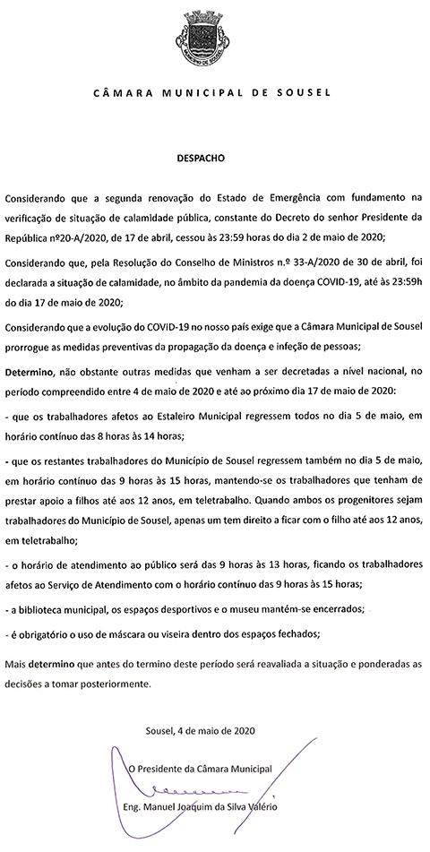 – DESPACHO –