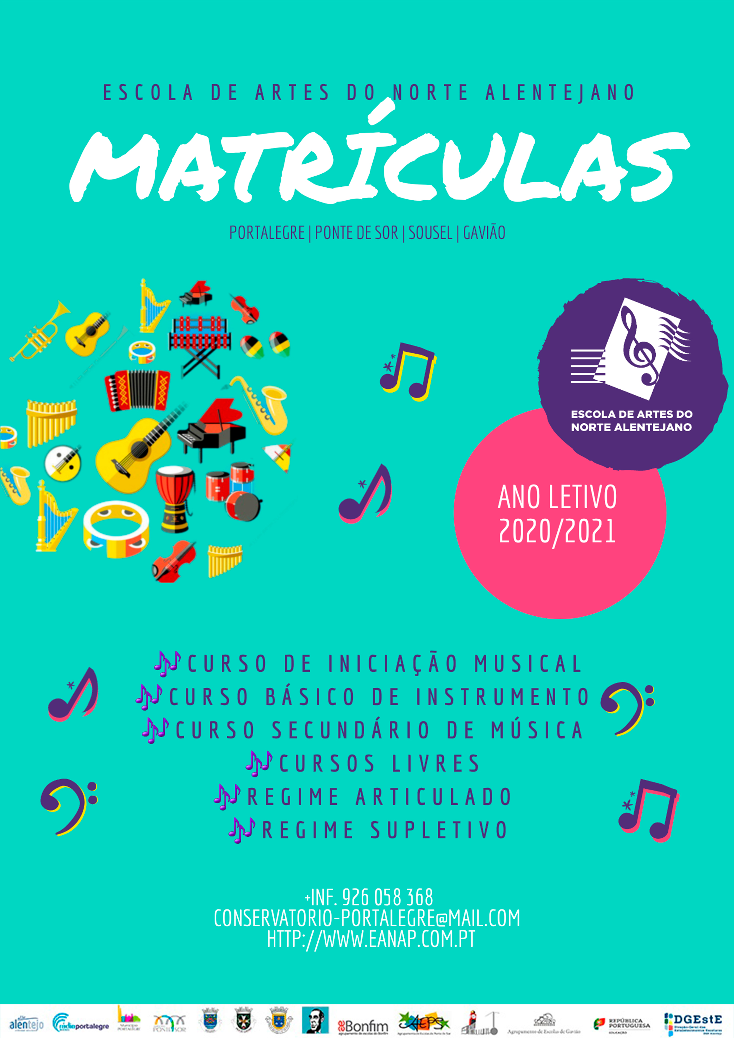 cartaz matrculas
