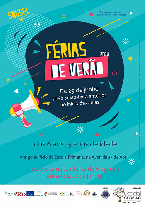 Estão a chegar as “Férias de Verão 2020”