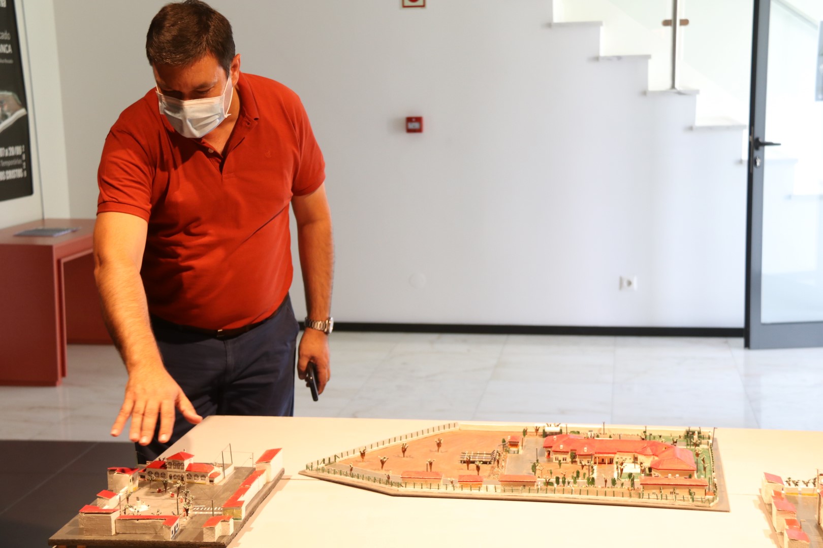 MANUEL VALÉRIO VISITA EXPOSIÇÃO “MAQUETES COM HISTÓRIA”