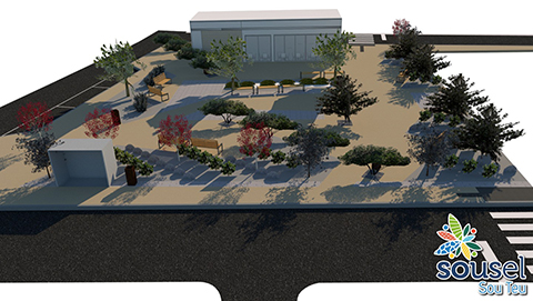 OBRA DE REQUALIFICAÇÃO DO JARDIM PÚBLICO DE CASA BRANCA JÁ ARRANCOU