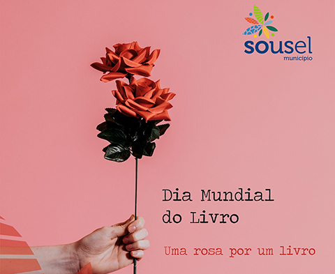 DIA MUNDIAL DO LIVRO – UMA ROSA POR UM LIVRO!