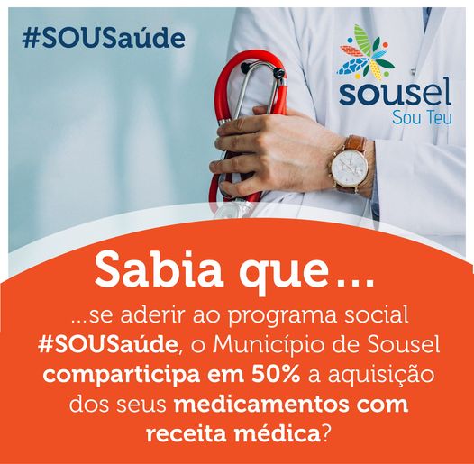 ABERTAS CANDIDATURAS AO PROGRAMA “SOUSaúde”