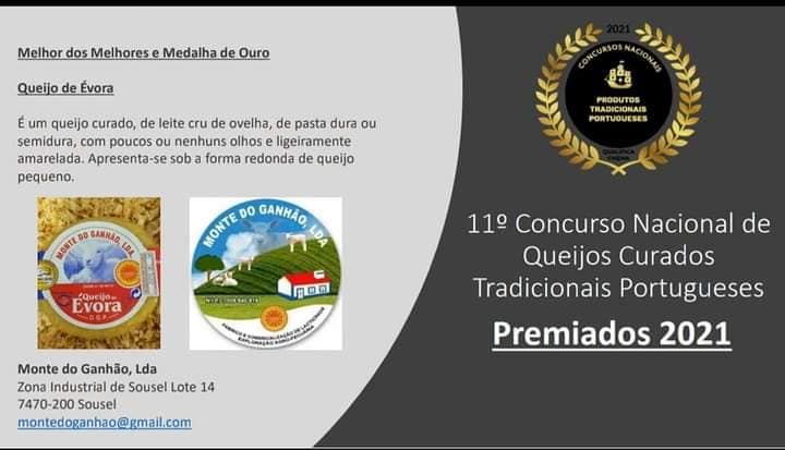 MONTE DO GANHÃO GANHA DISTINÇÃO DE “MELHOR DOS MELHORES” E MEDALHA DE OURO
