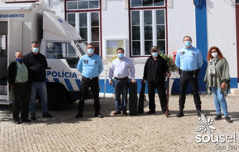 PSP PROMOVEU AÇÃO PARA ENTREGA DE ARMAS EM SOUSEL