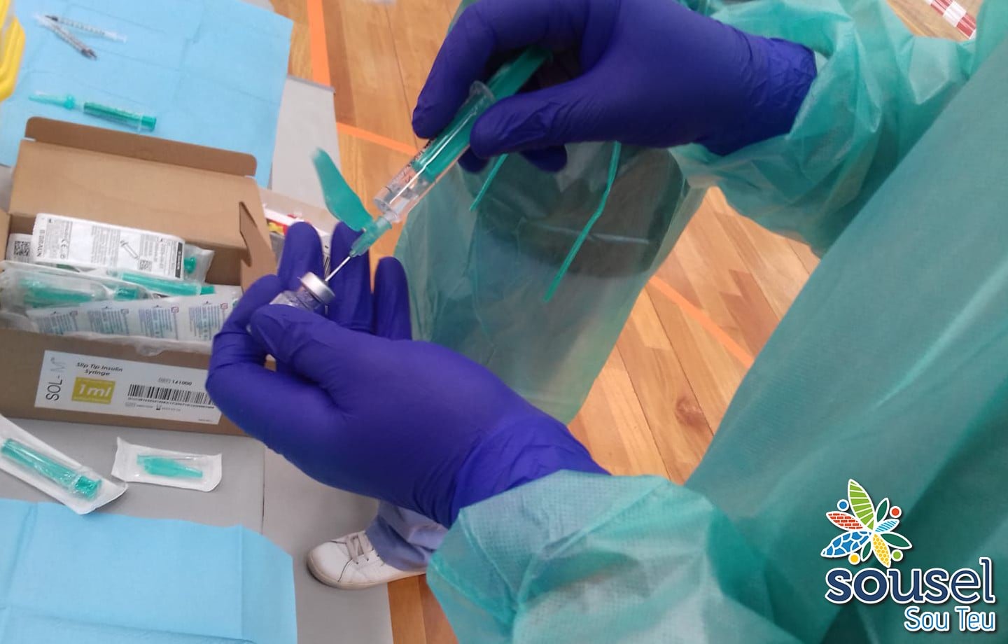 MAIS DE 3000 VACINAS CONTRA A COVID-19 JÁ FORAM ADMINISTRADAS NO CONCELHO DE SOUSEL