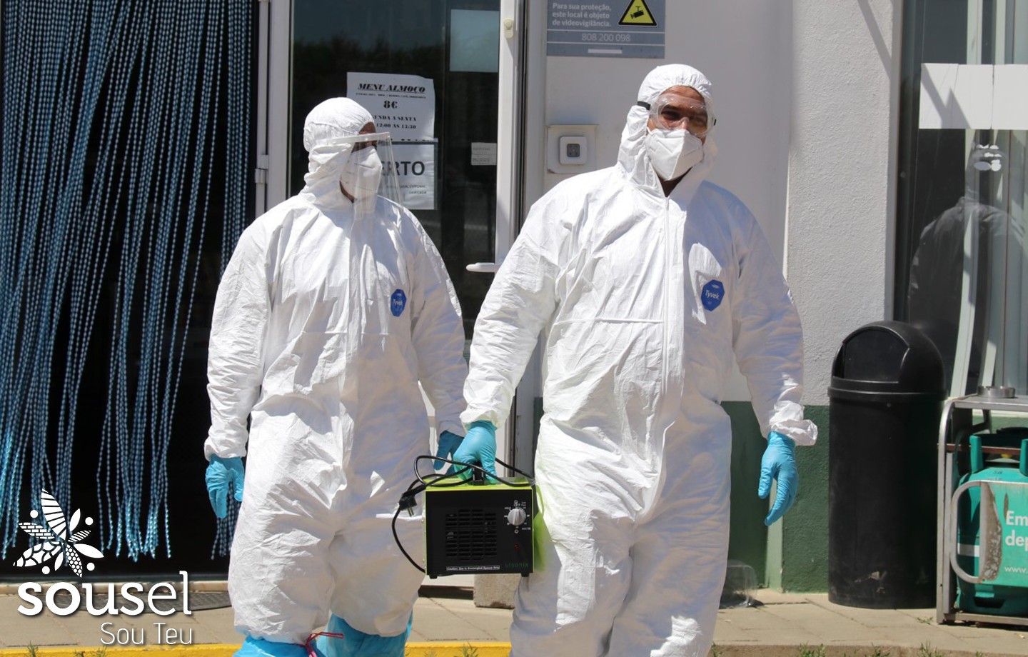 ESTABELECIMENTOS COMERCIAIS NA FREGUESIA DE CASA BRANCA DESINFETADOS