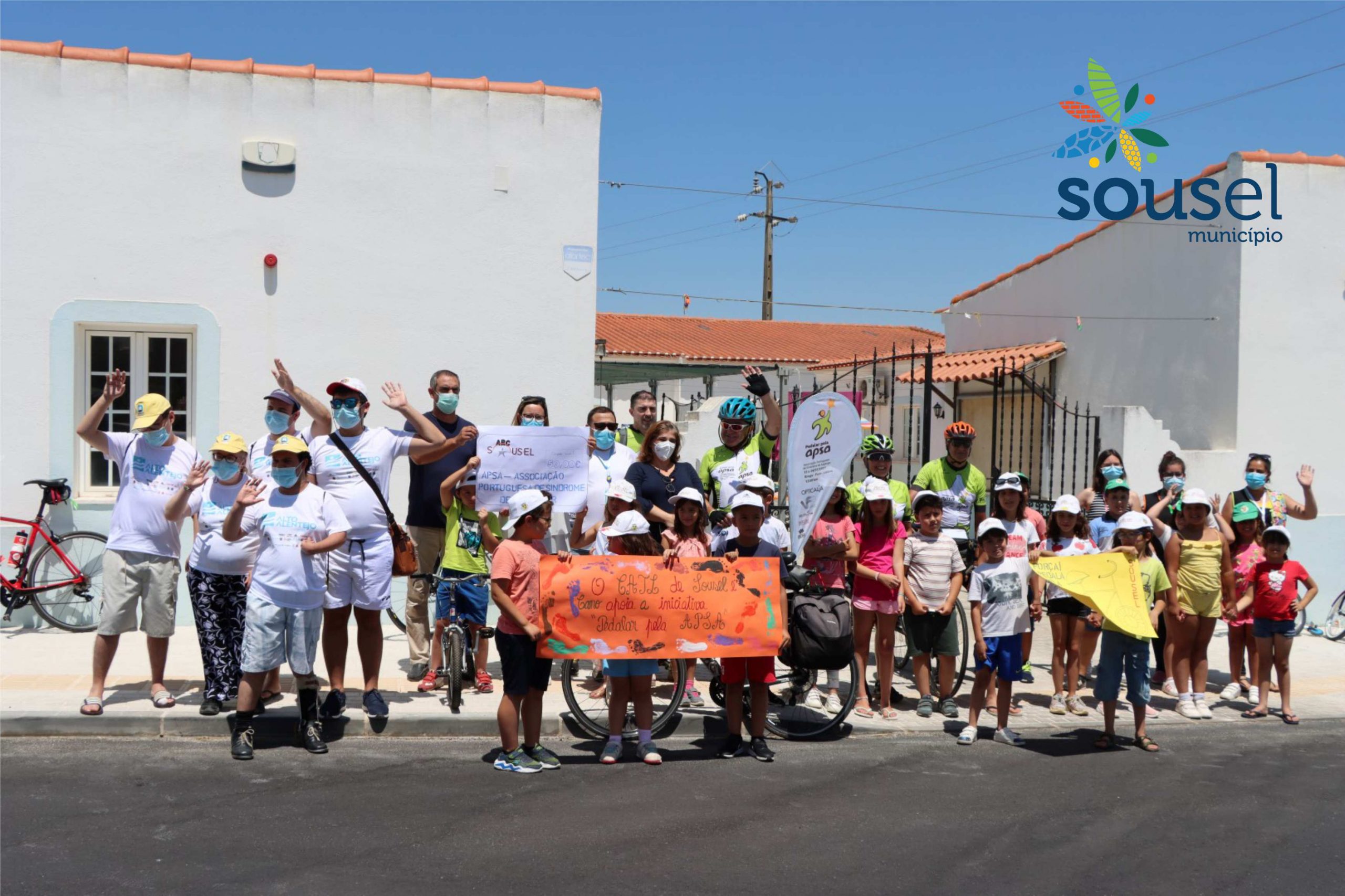 Crianças do concelho pedalaram pela Síndrome de Asperger