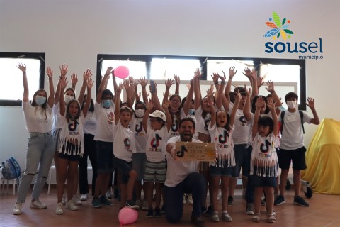 Crianças do concelho divertiram-se em workshop com o Tiktoker Kapinha