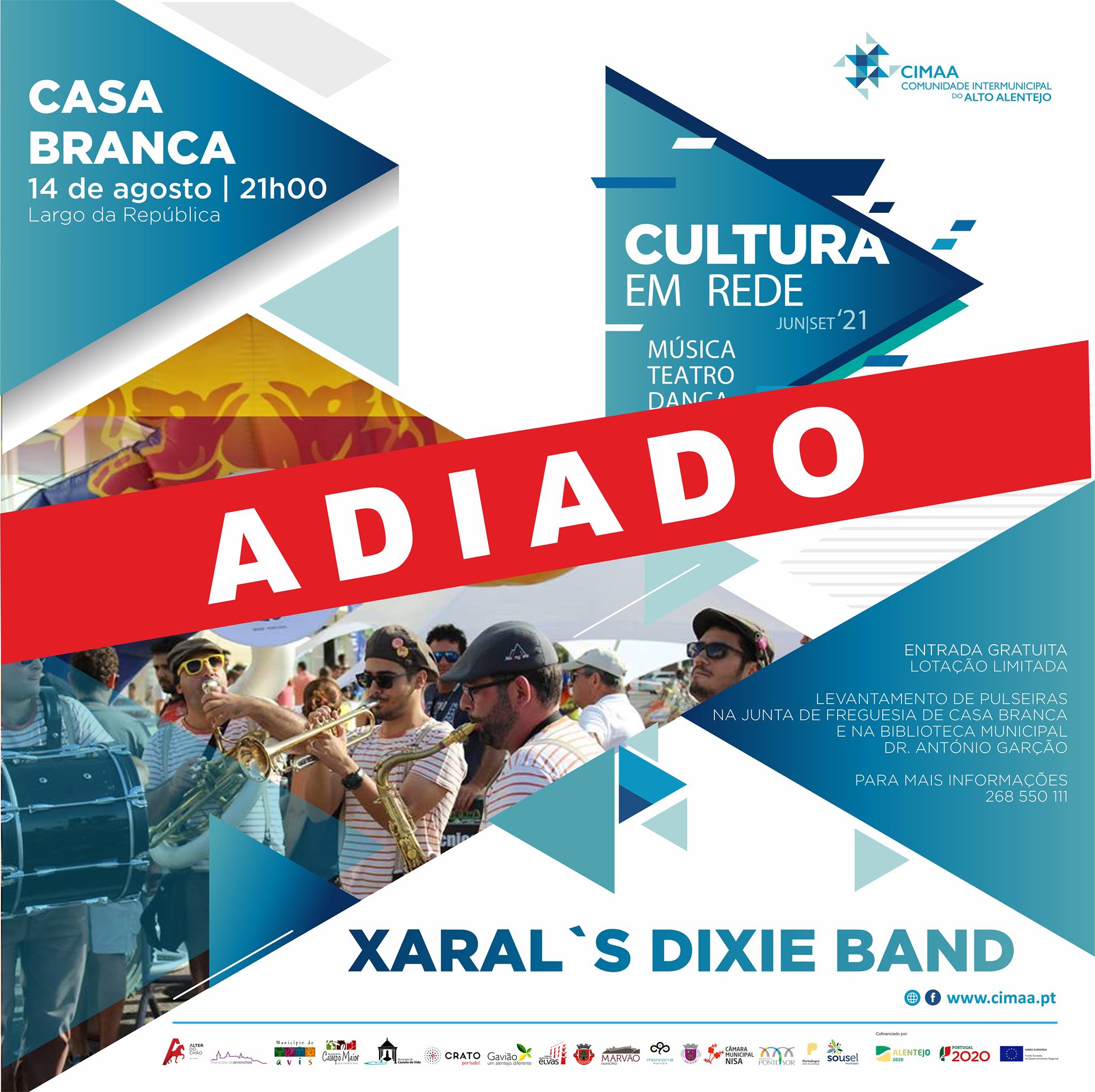 Adiado – Xaral’s Dixie Band em Casa Branca