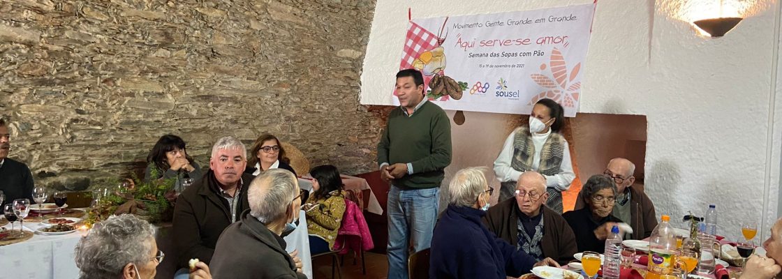 Idosos de Sousel tiveram Semana Gastronómica de “Sopas com Pão”
