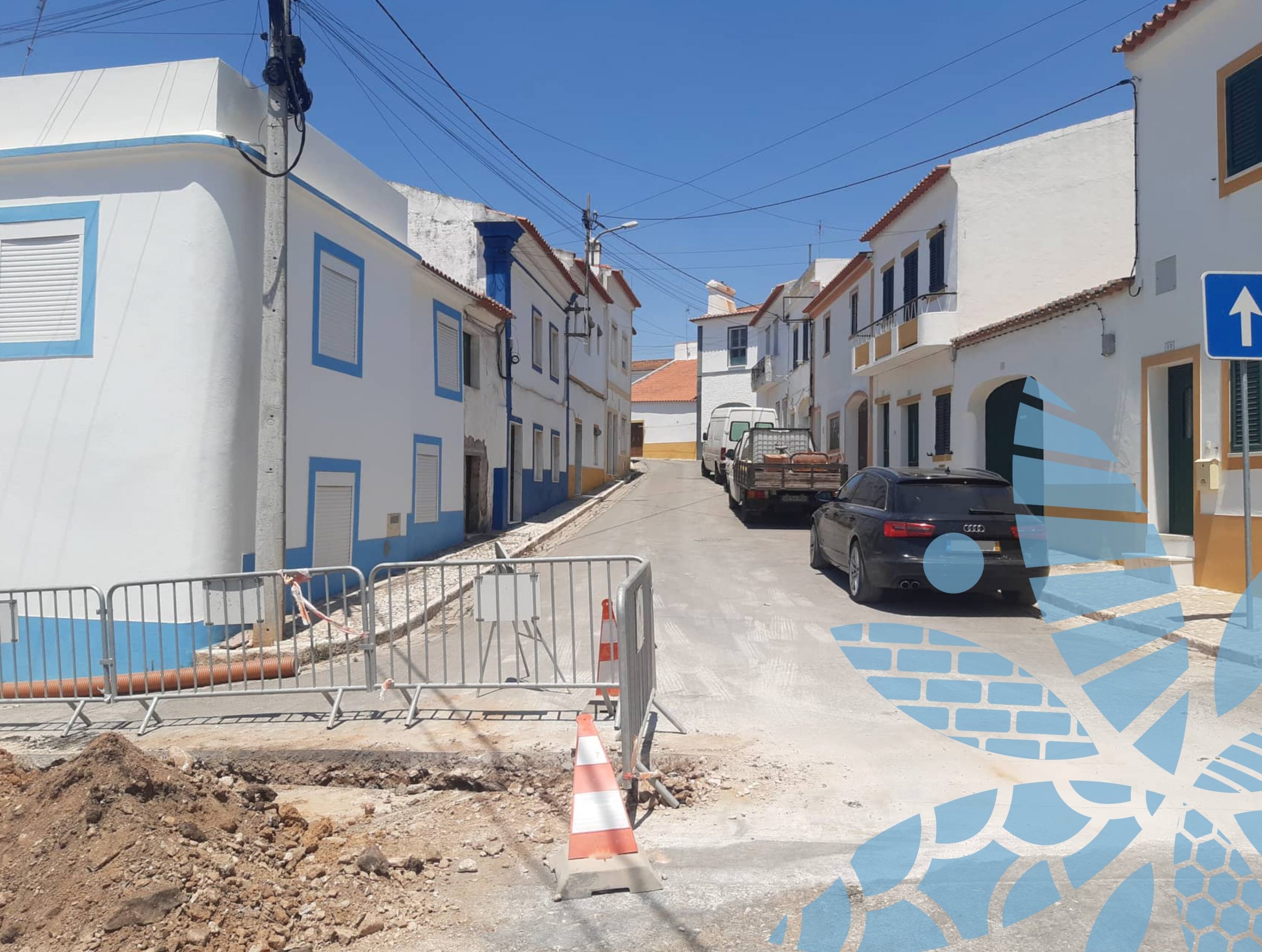 AVISO À POPULAÇÃO – Corte de Trânsito na Rua de Santa Maria, Sousel