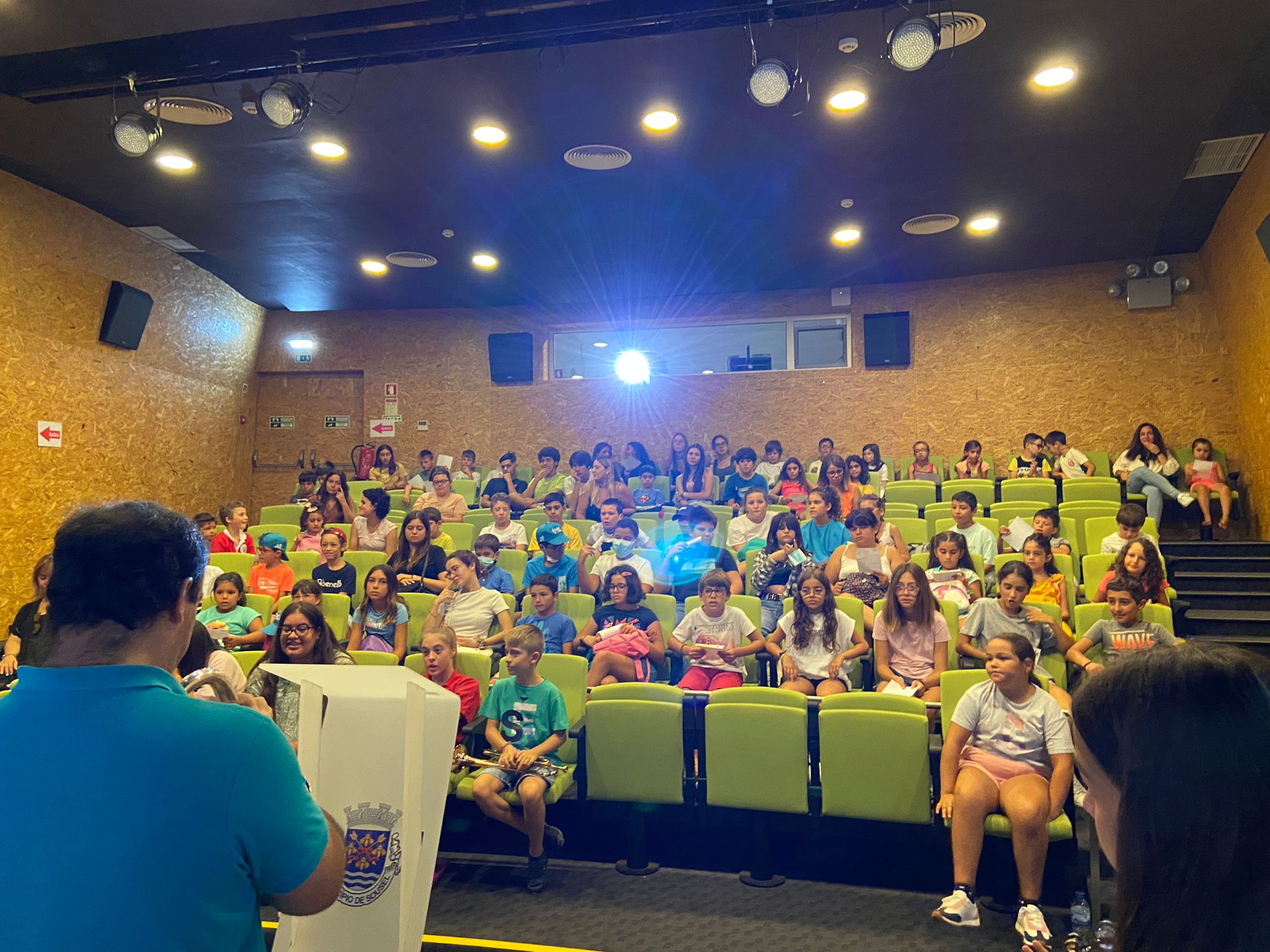 Banda Filarmónica atua para as crianças das “Férias de Verão”