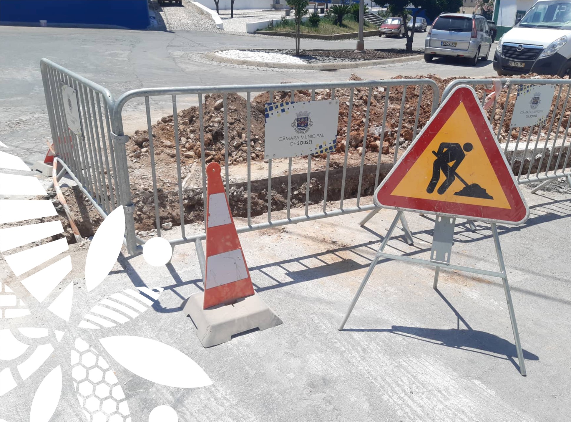 Condicionamento de trânsito no Largo do Curro do Touro e no acesso à Aldeia Nova