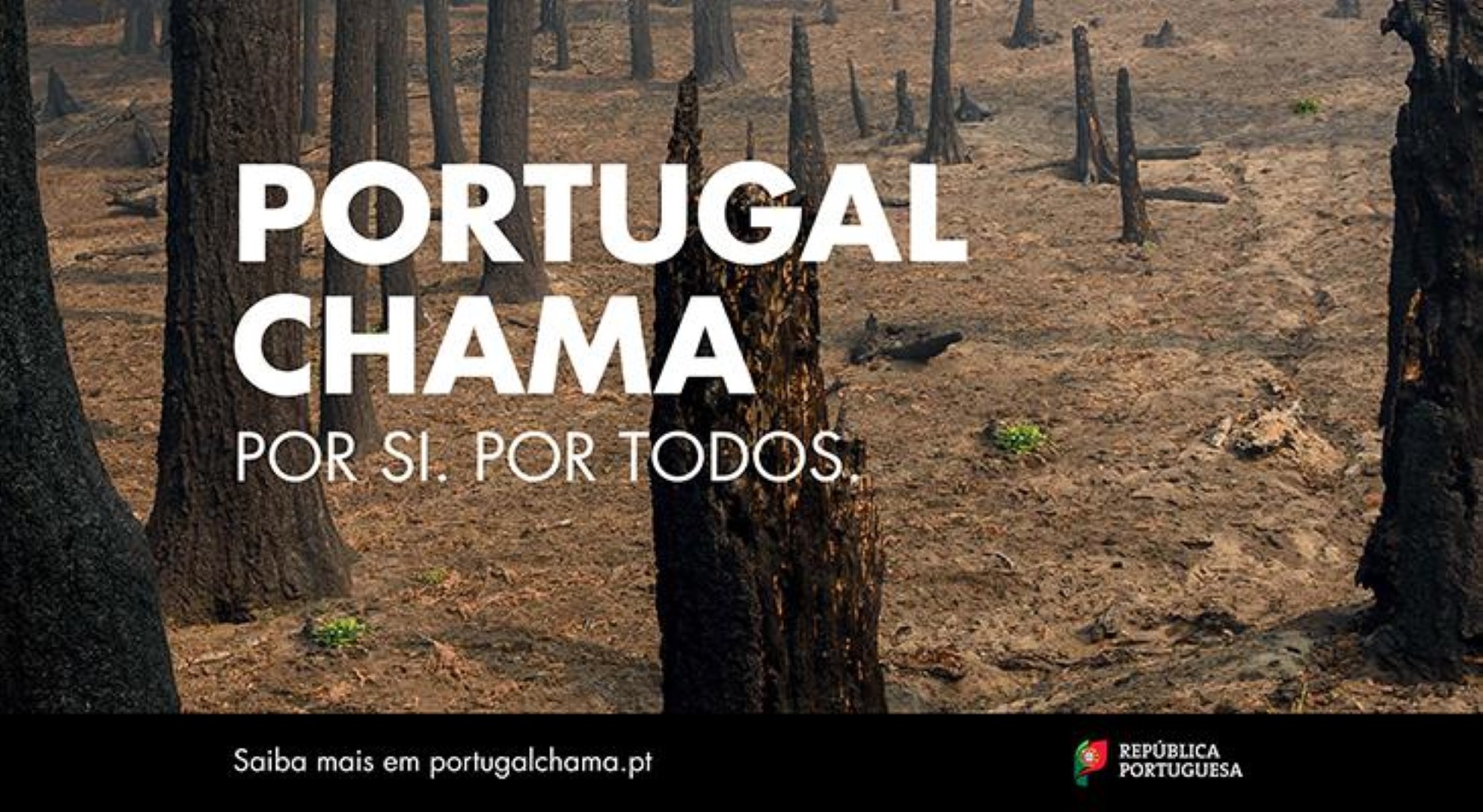 PORTUGAL CHAMA. Por Si. Por todos. – Risco de incêndio em níveis muito elevados