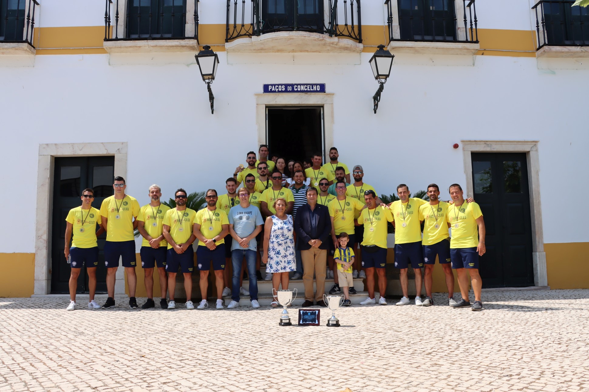 Equipa da ACDC recebida nos Paços do Concelho de Sousel