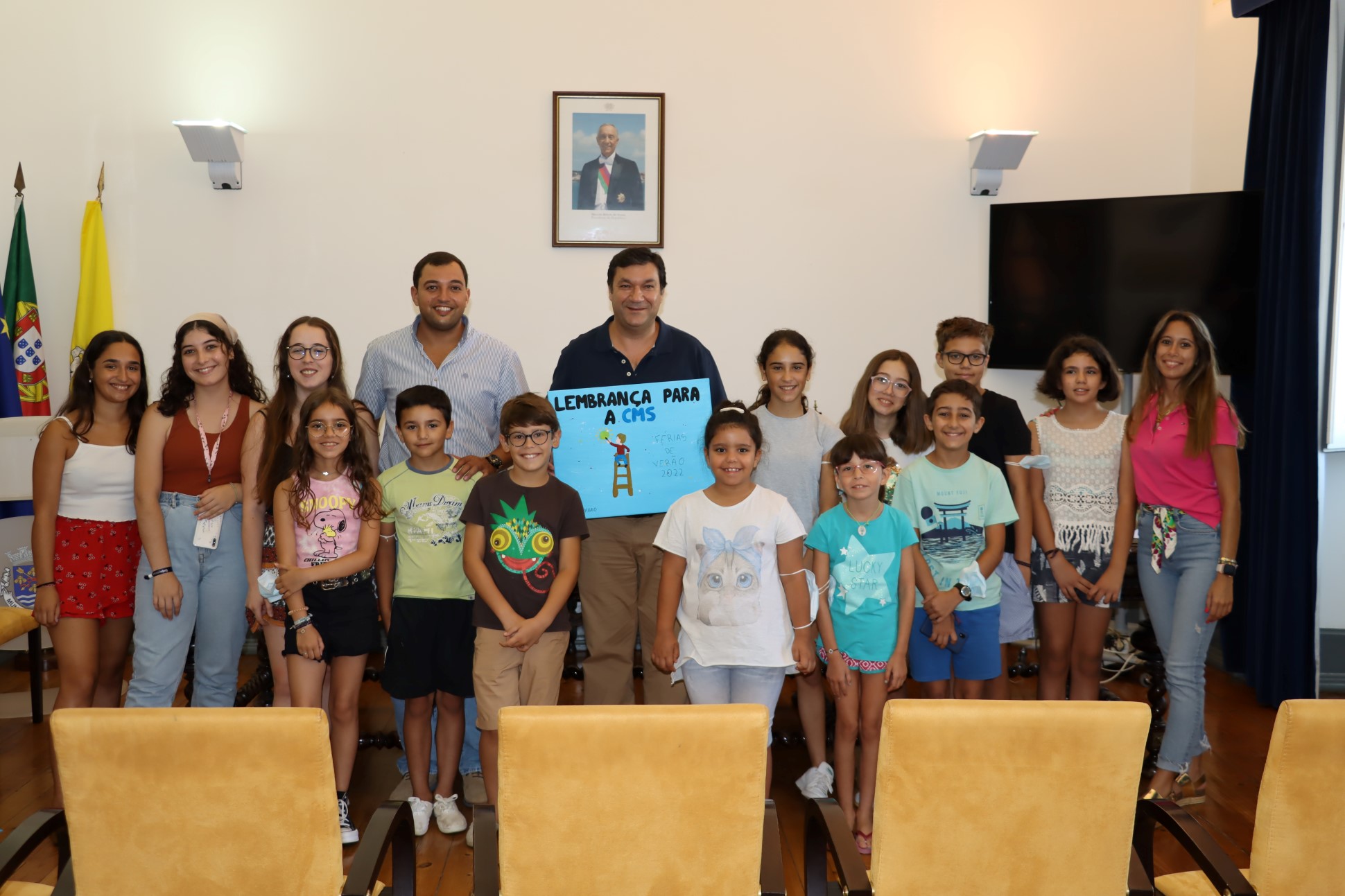 Crianças do concelho de Sousel entrevistaram o Presidente da Câmara