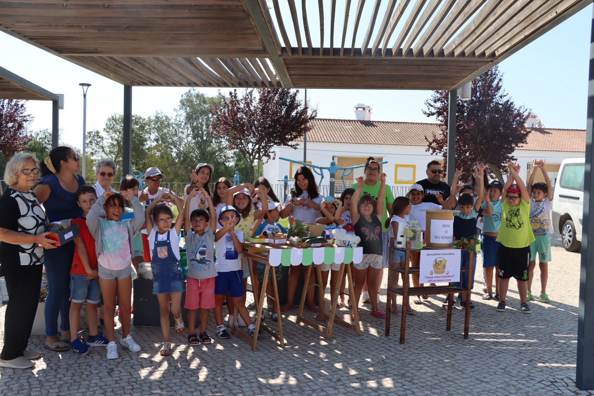 CATL de Sousel fez Mercado Sustentável no Jardim Municipal de Sousel