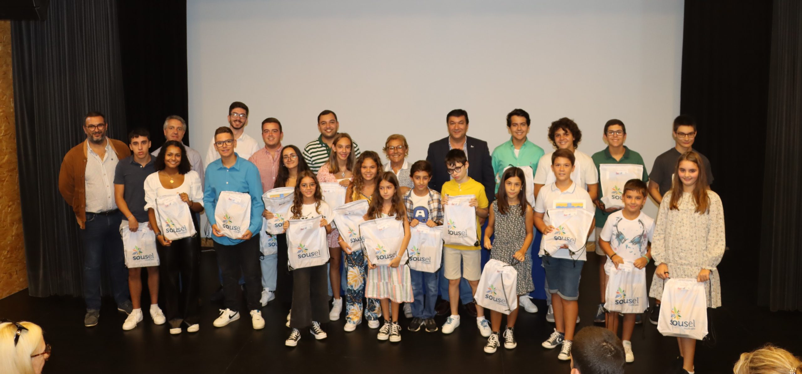 Melhores alunos premiados pelo Município de Sousel