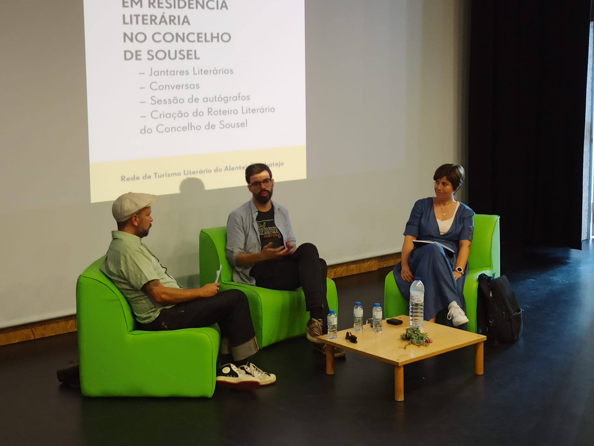 Conversa com João Tordo na Biblioteca Municipal Dr. António Garção