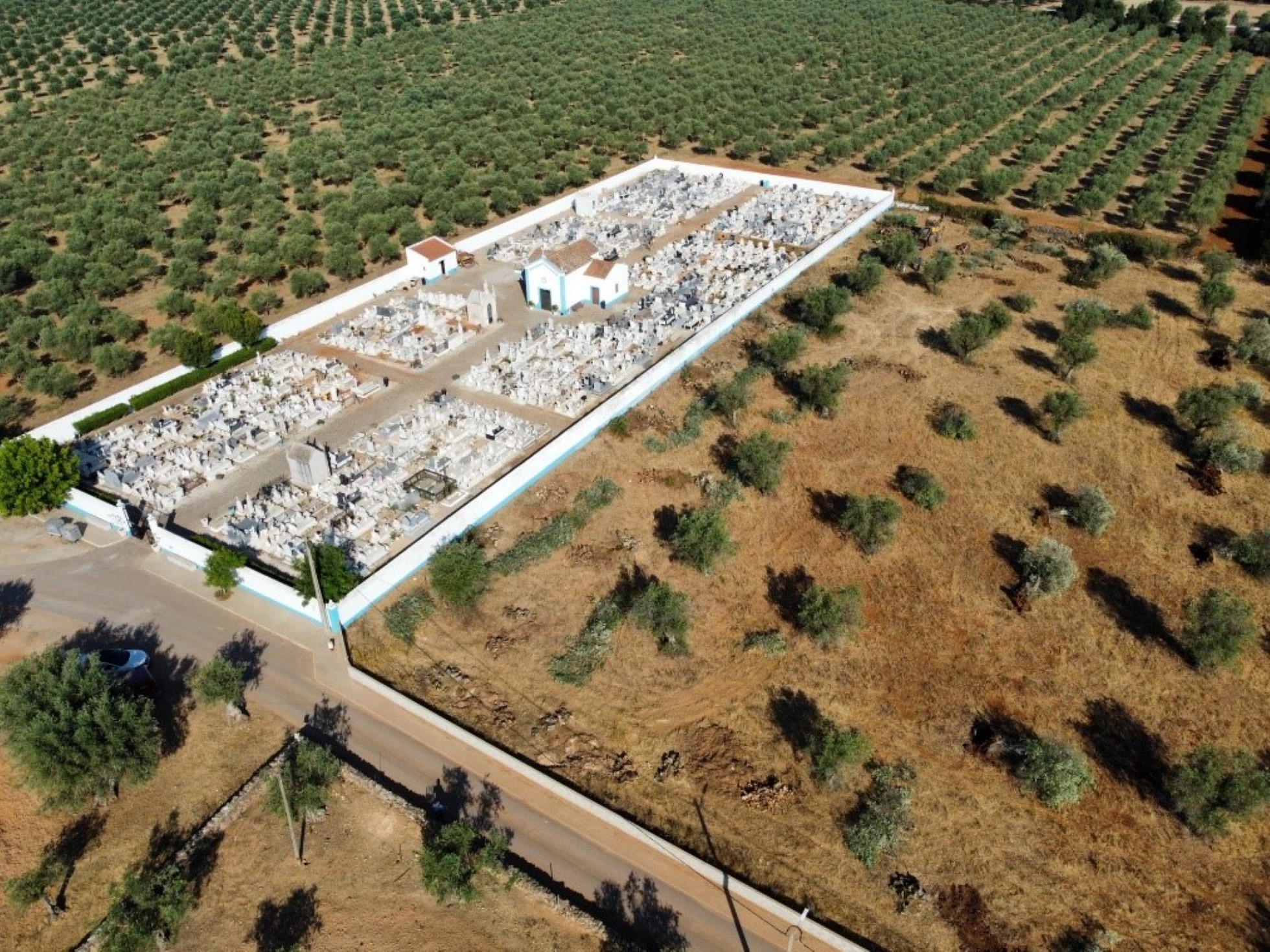 Ampliação do Cemitério da vila de Cano