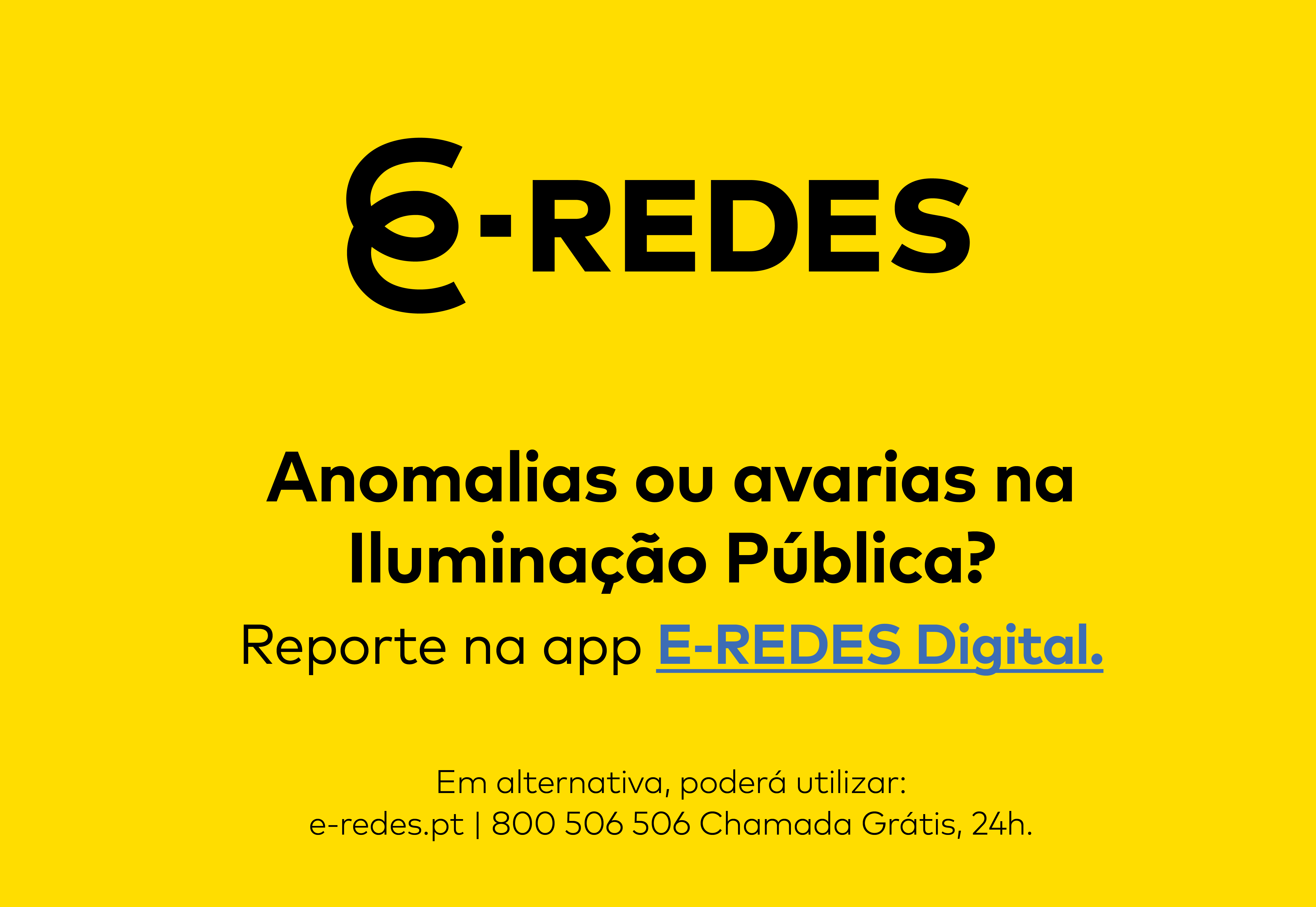 REPORTE ANOMALIAS E AVARIAS NA ILUMINAÇÃO PÚBLICA