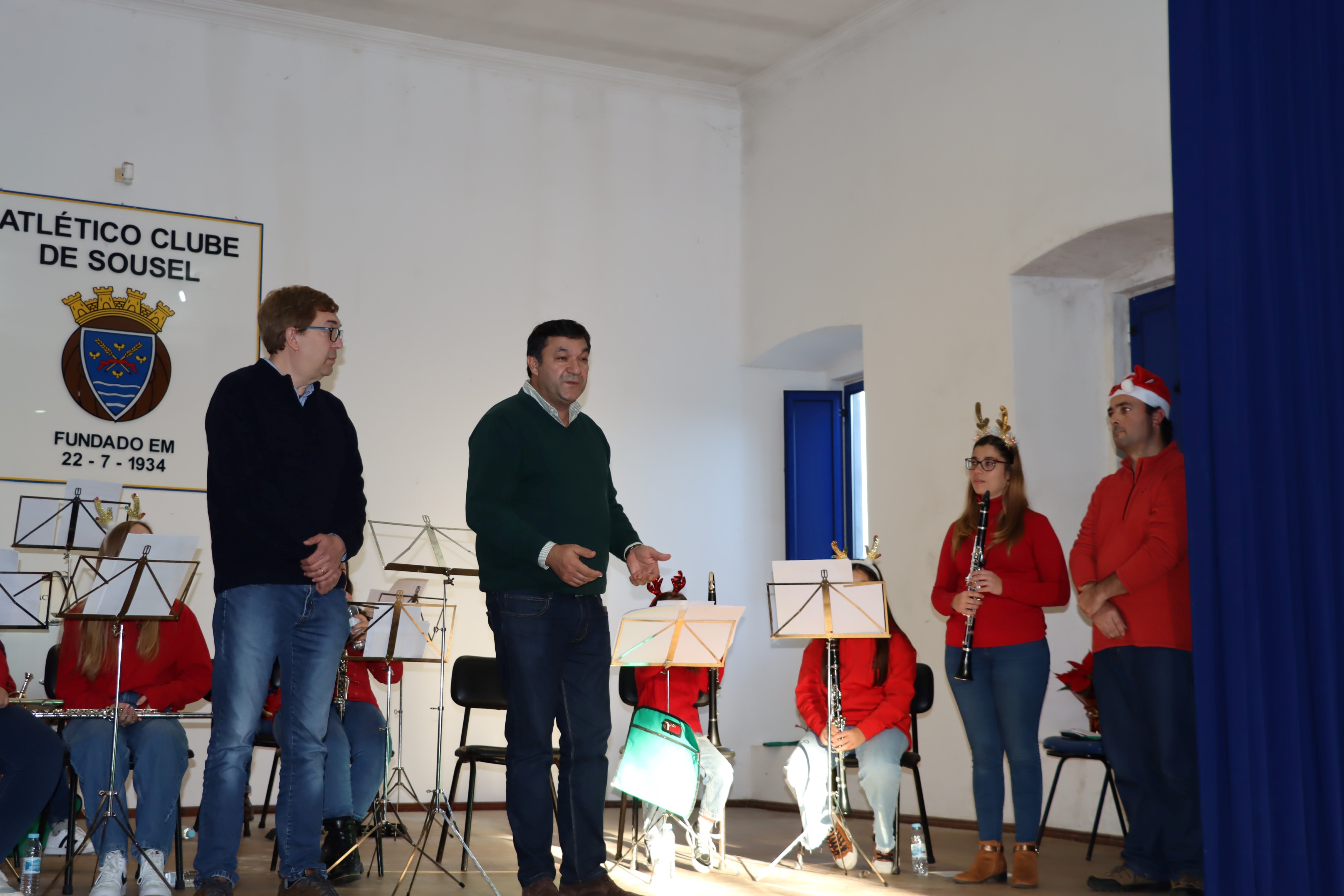 Festa de Natal da Escola de Música da BFBV de Sousel