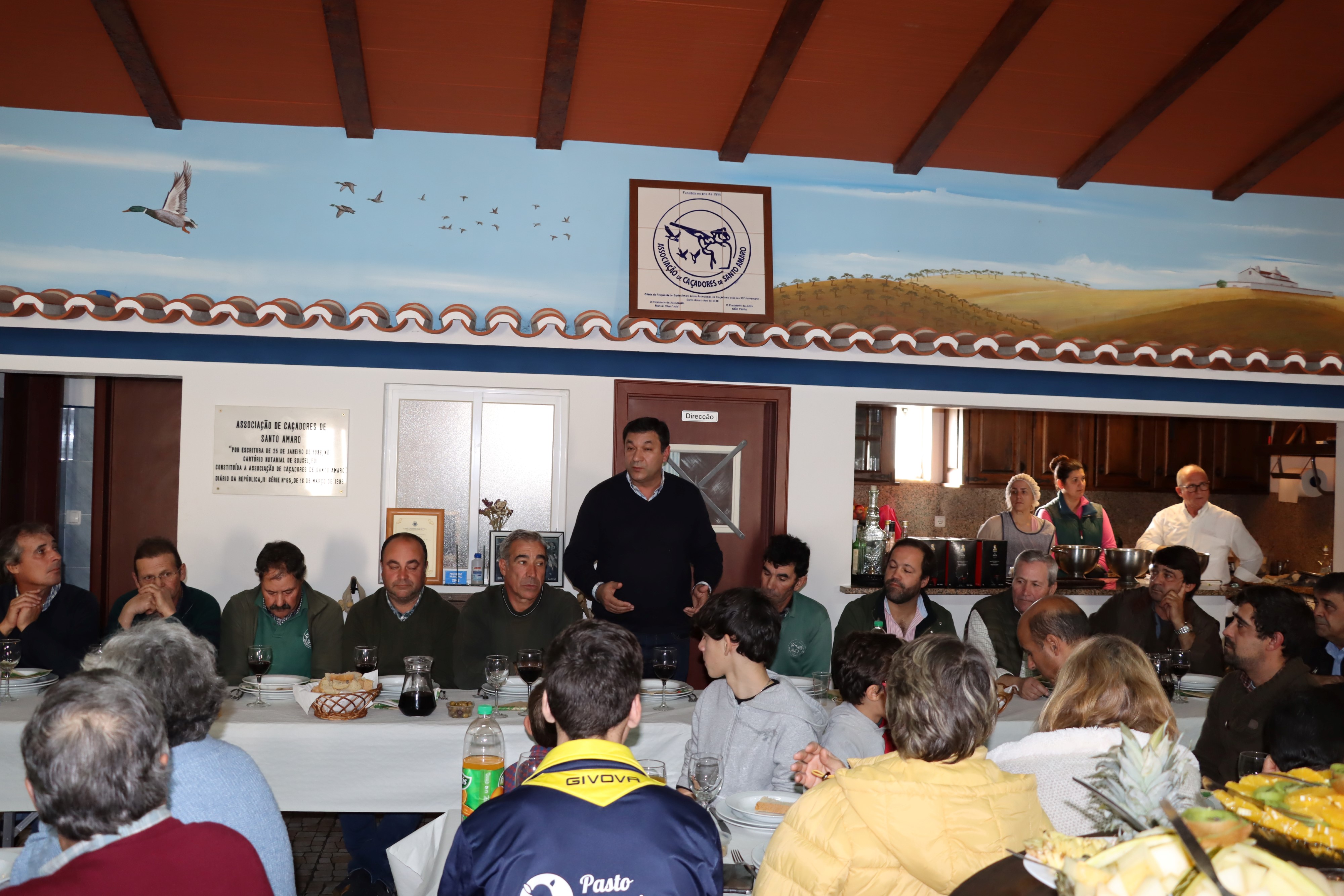 Almoço de Natal dos Caçadores de Santo Amaro