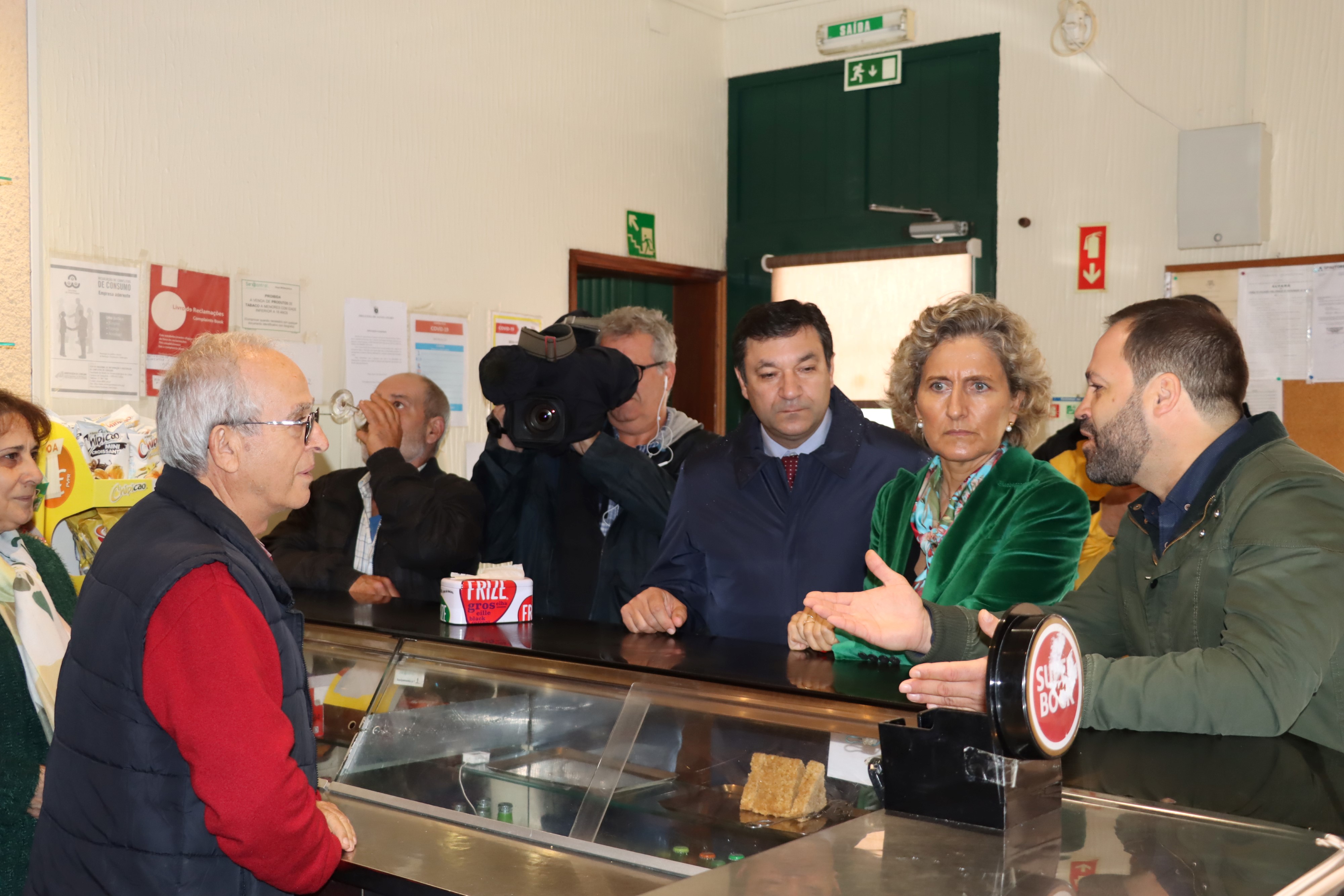 Ministra da Coesão Territorial visitou Santo Amaro