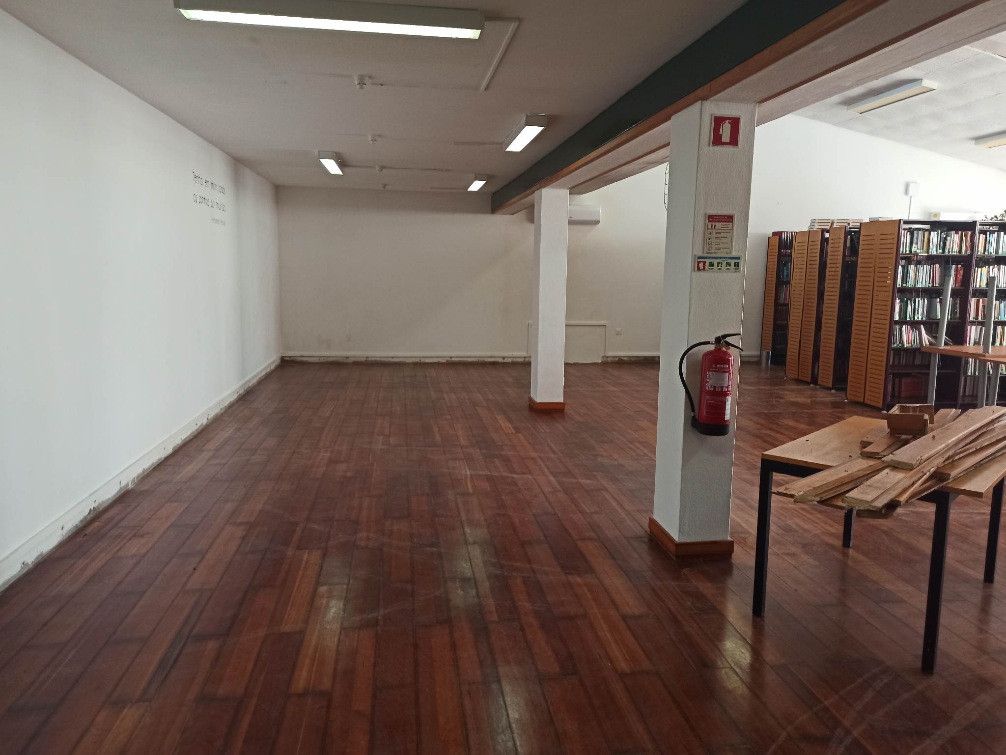 Biblioteca Municipal começa intervenção de reabilitação