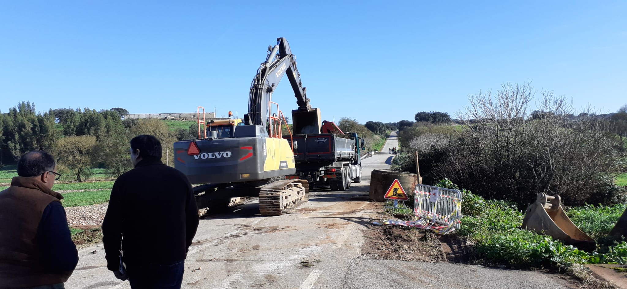 Autarquia dá início à reparação da Estrada Municipal 372