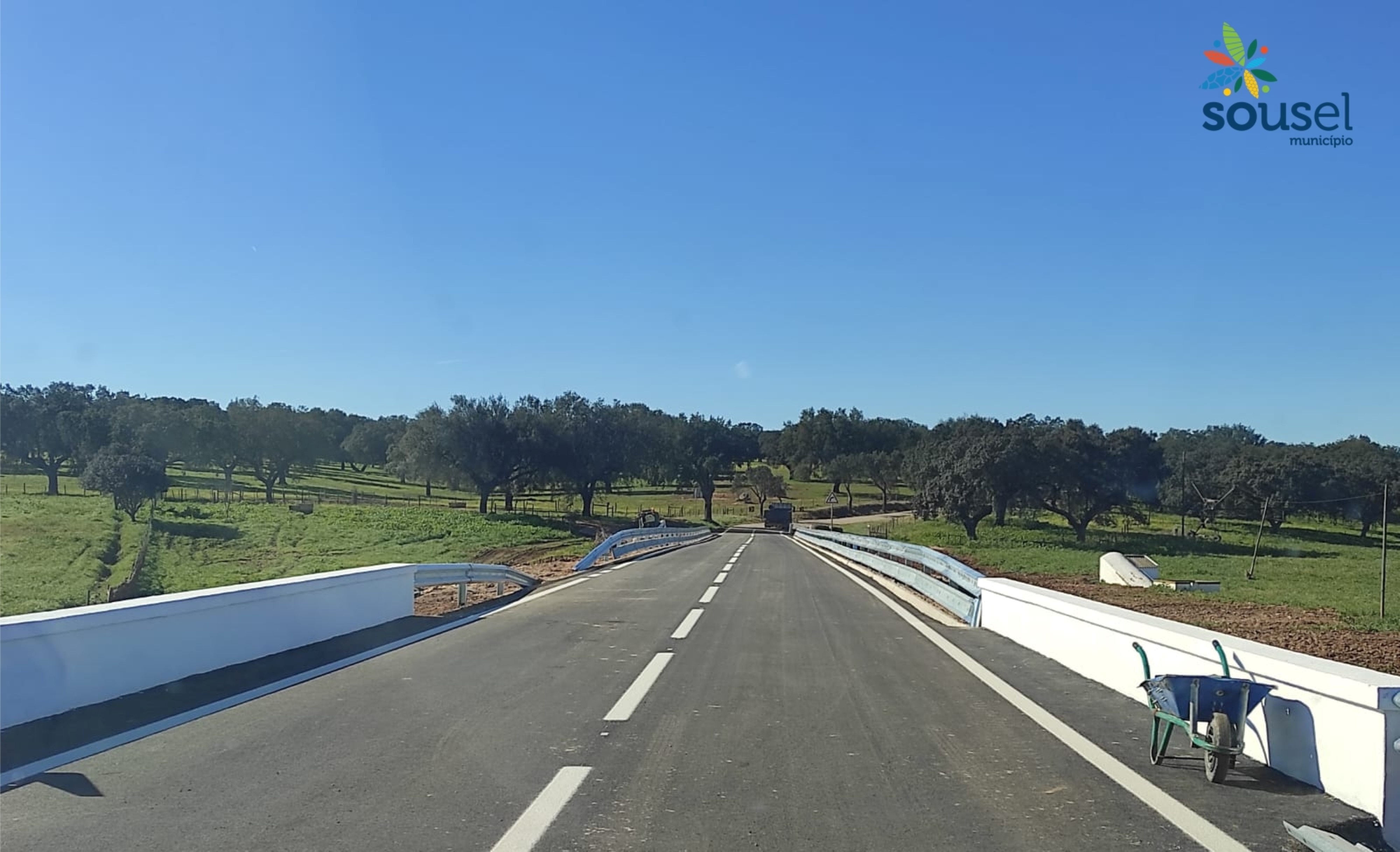 Estrada que liga Sousel a Santo Amaro vai ser reaberta amanhã