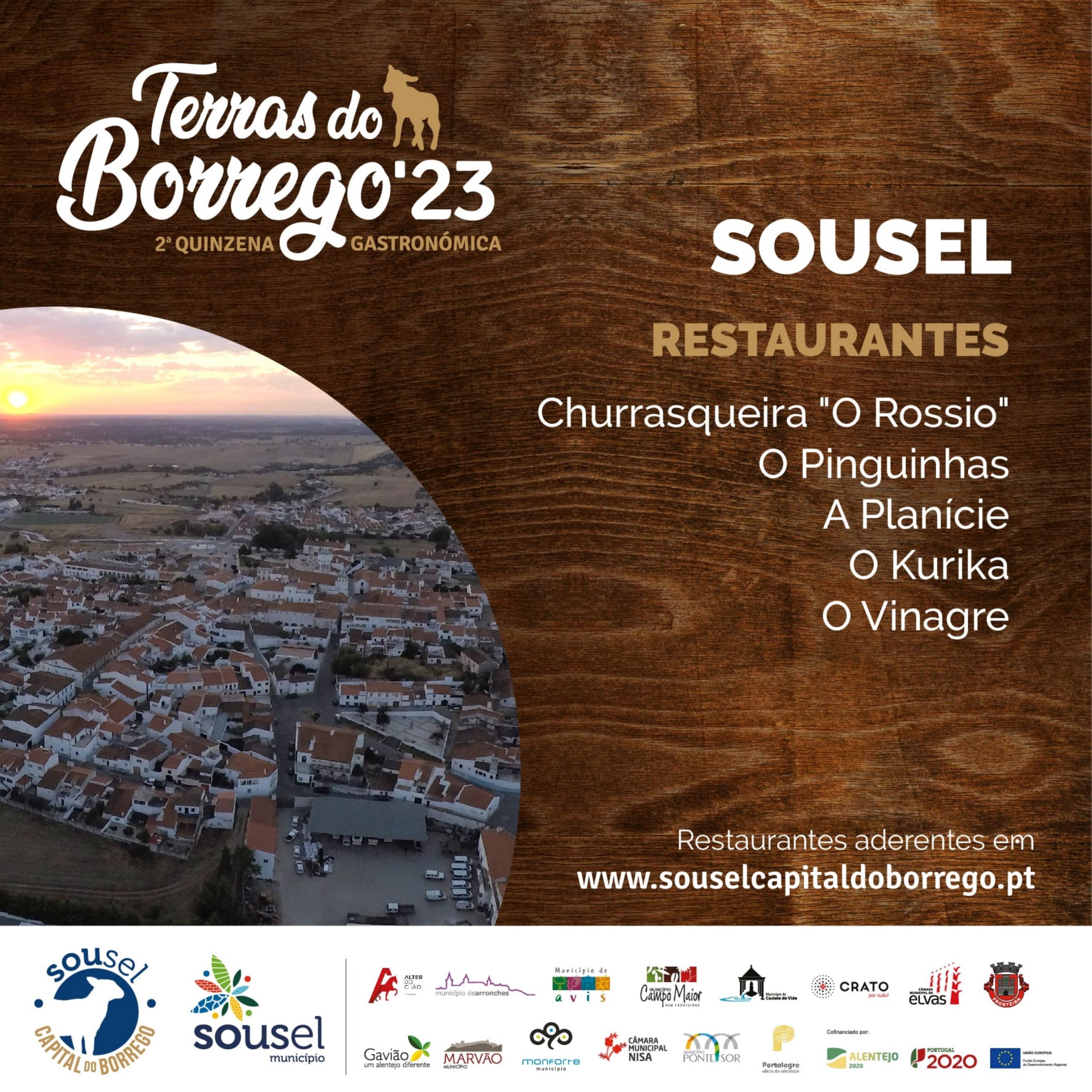 Sousel – restaurantes aderentes