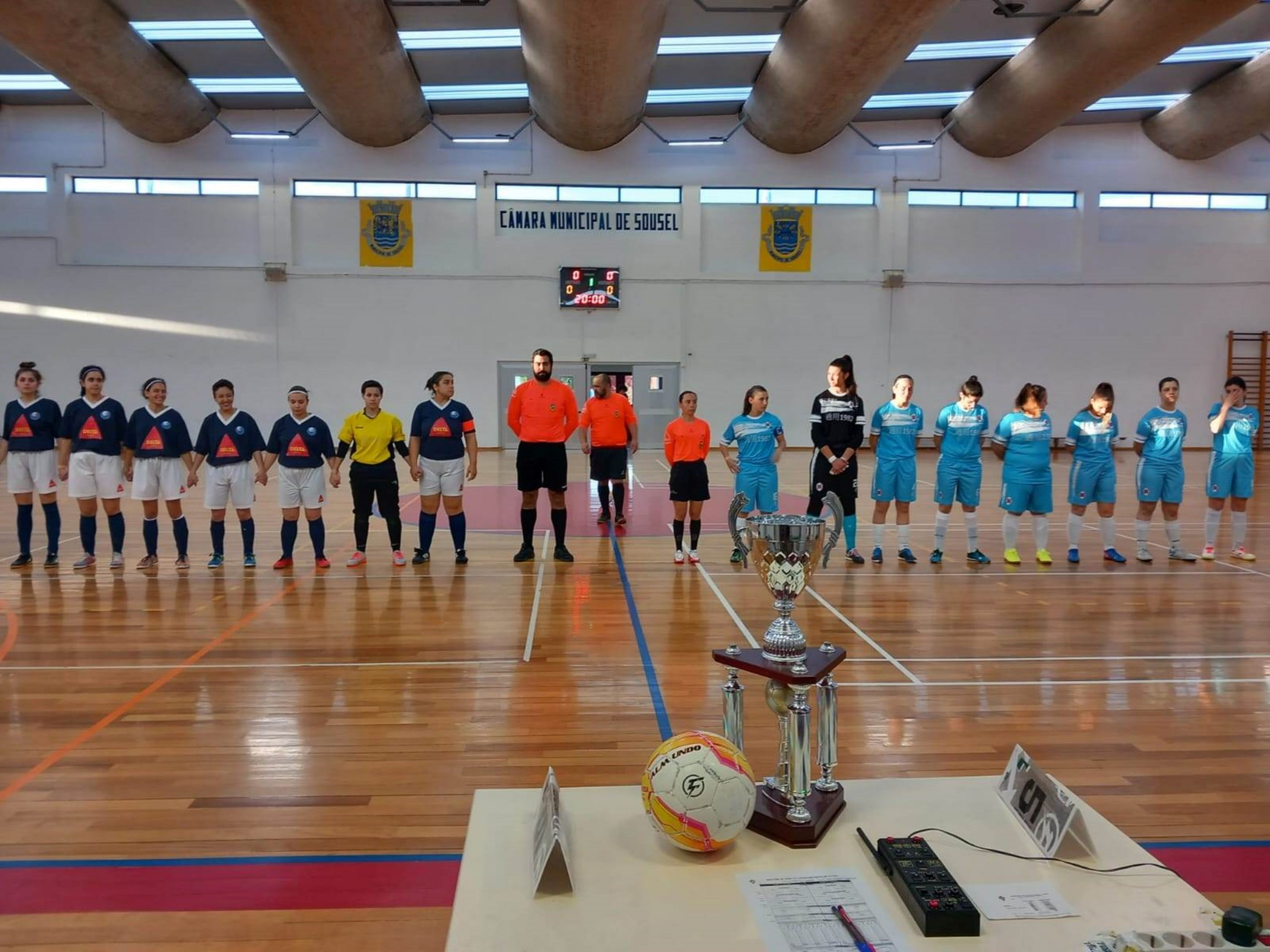 Sousel acolheu a Final da Supertaça de Futsal Feminino