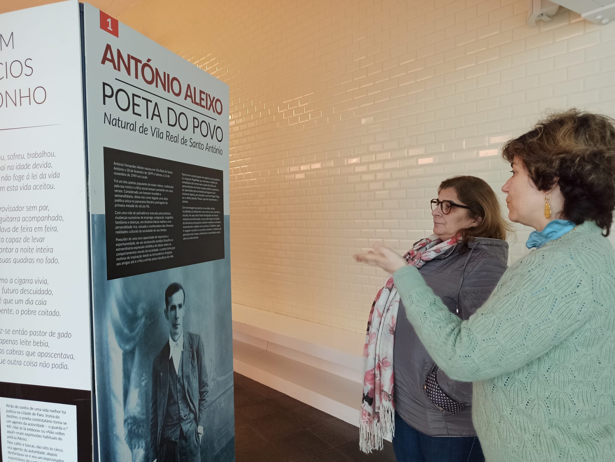 Visite a exposição “António Aleixo – Poeta do Povo”