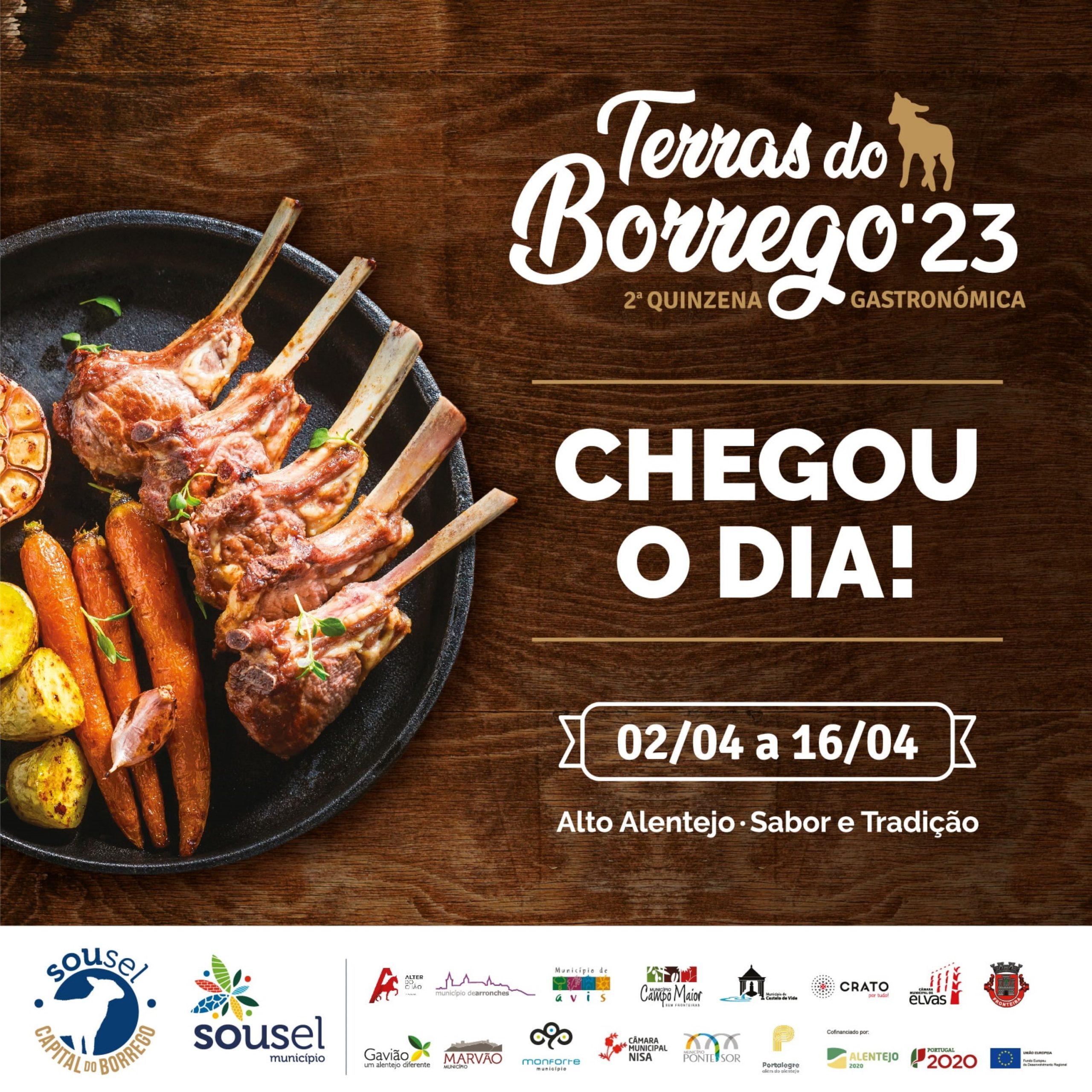 2ª Quinzena Gastronómica “Terras do Borrego” arranca hoje!