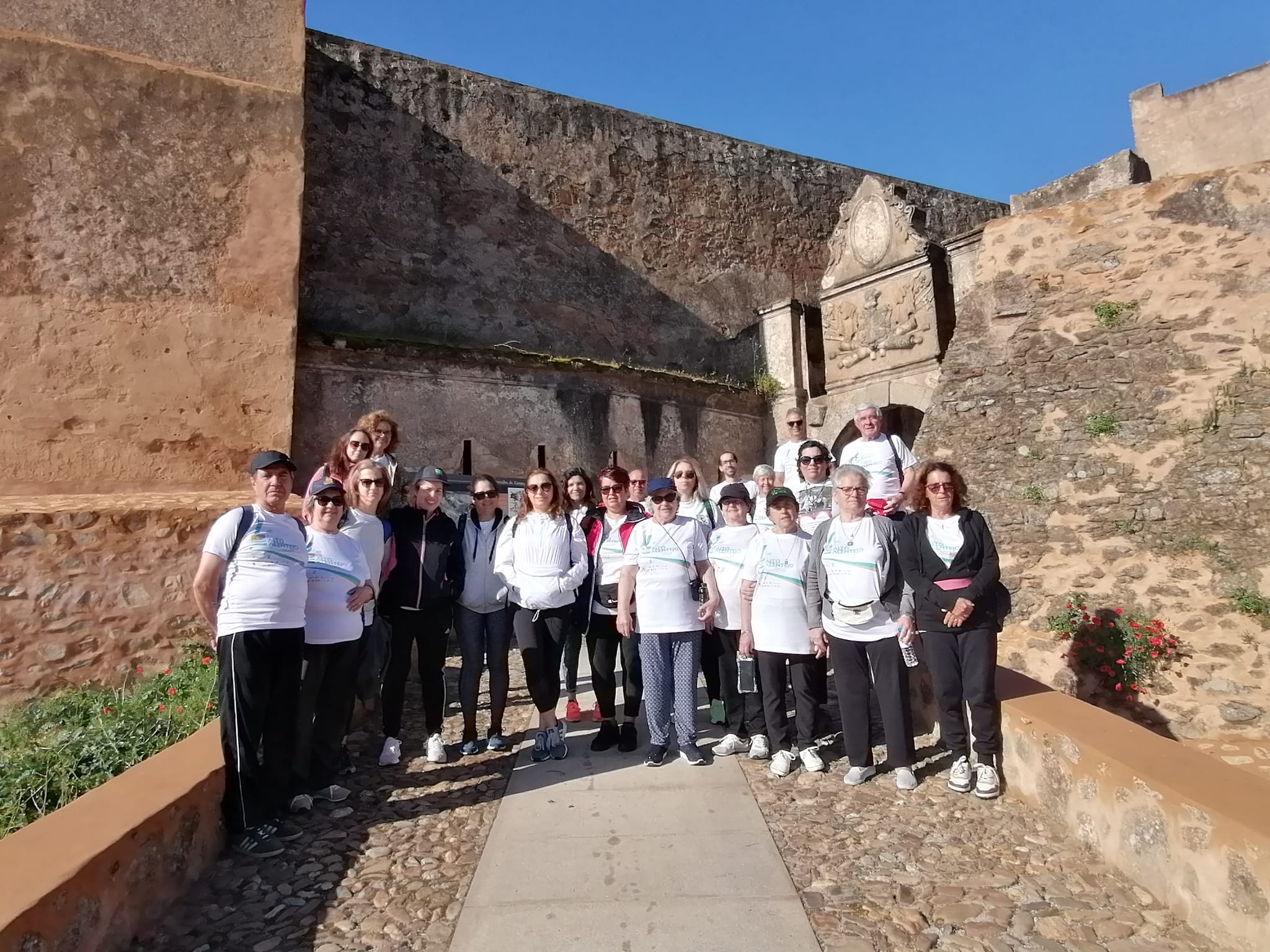 Sousel participou em caminhada dos Jogos do Alto Alentejo
