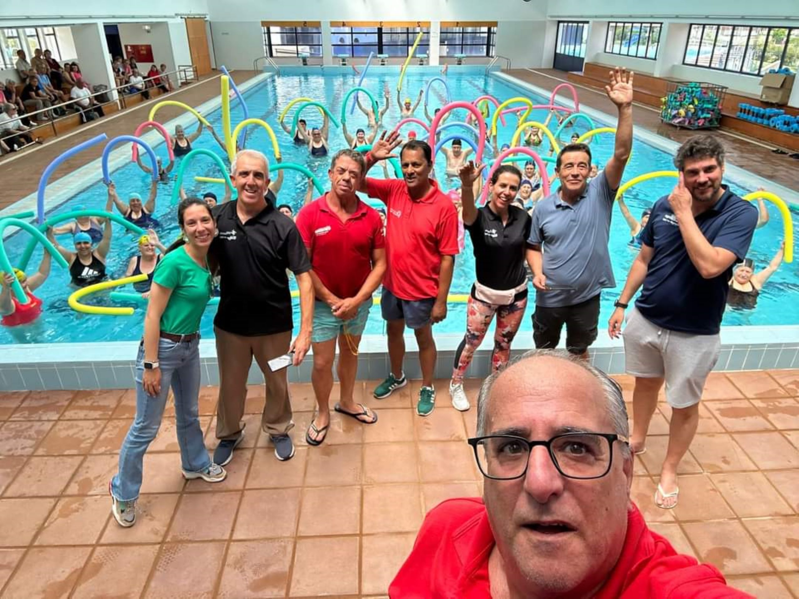 Sousel participou em sessão de Hidroginástica Sénior dos Jogos do Alto Alentejo