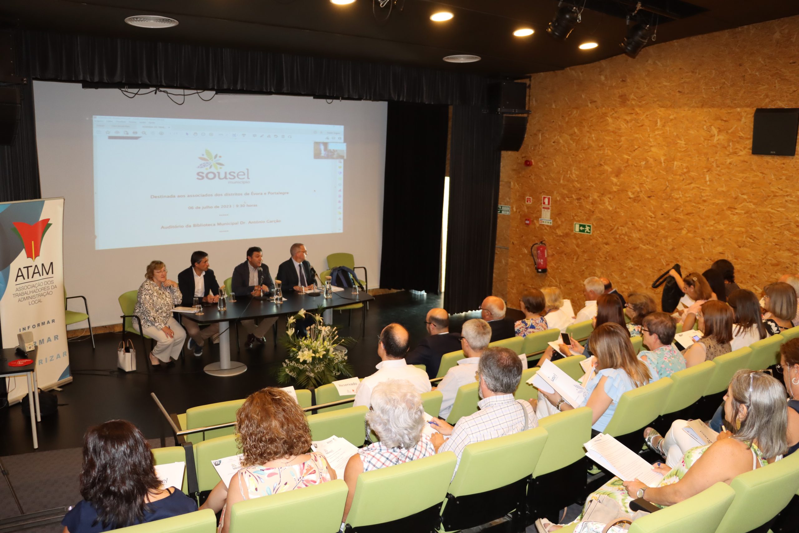 Sousel recebeu reunião da Associação dos Trabalhadores da Administração Local