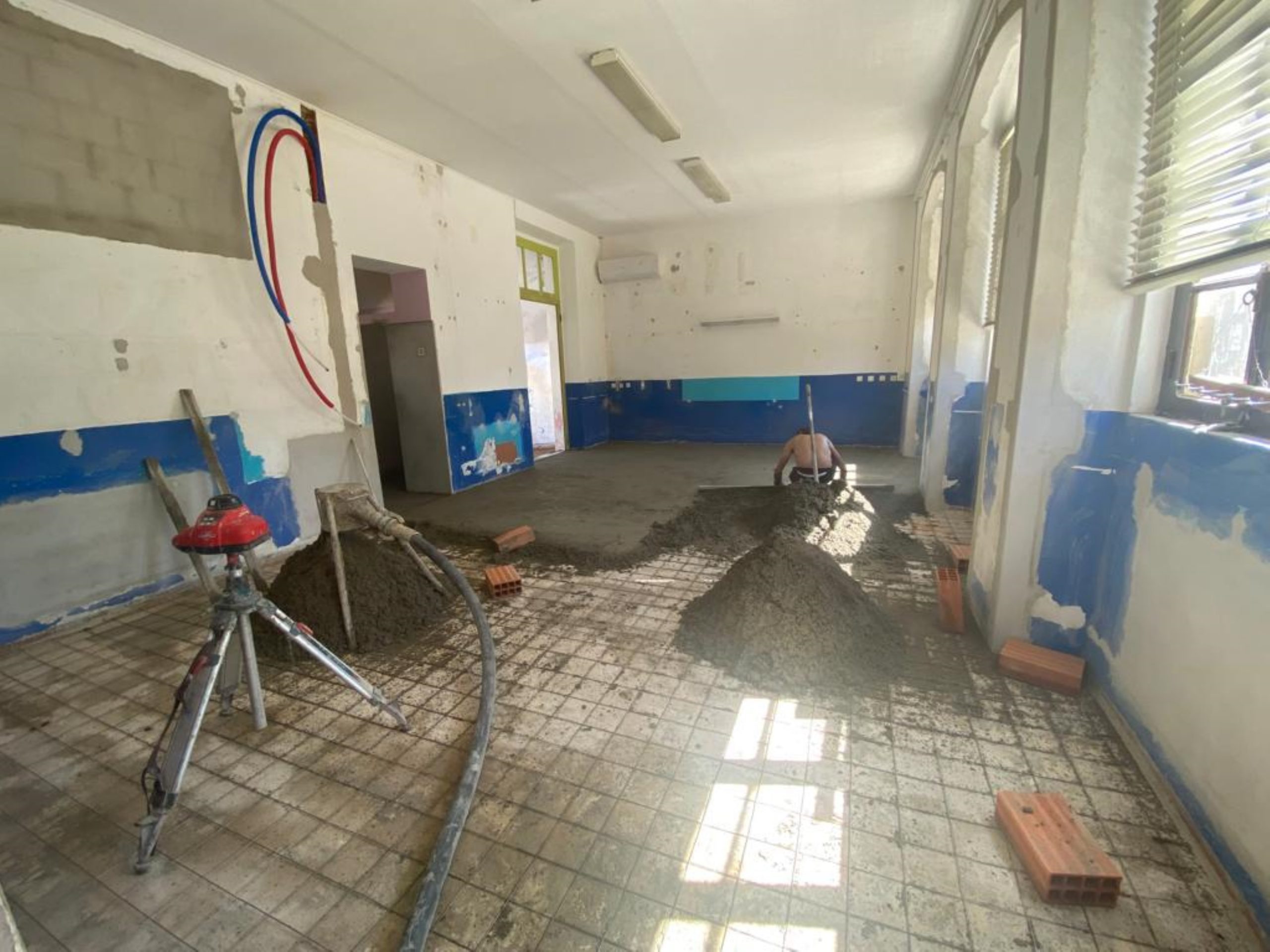 Intervenções nas Escolas de Casa Branca na reta final