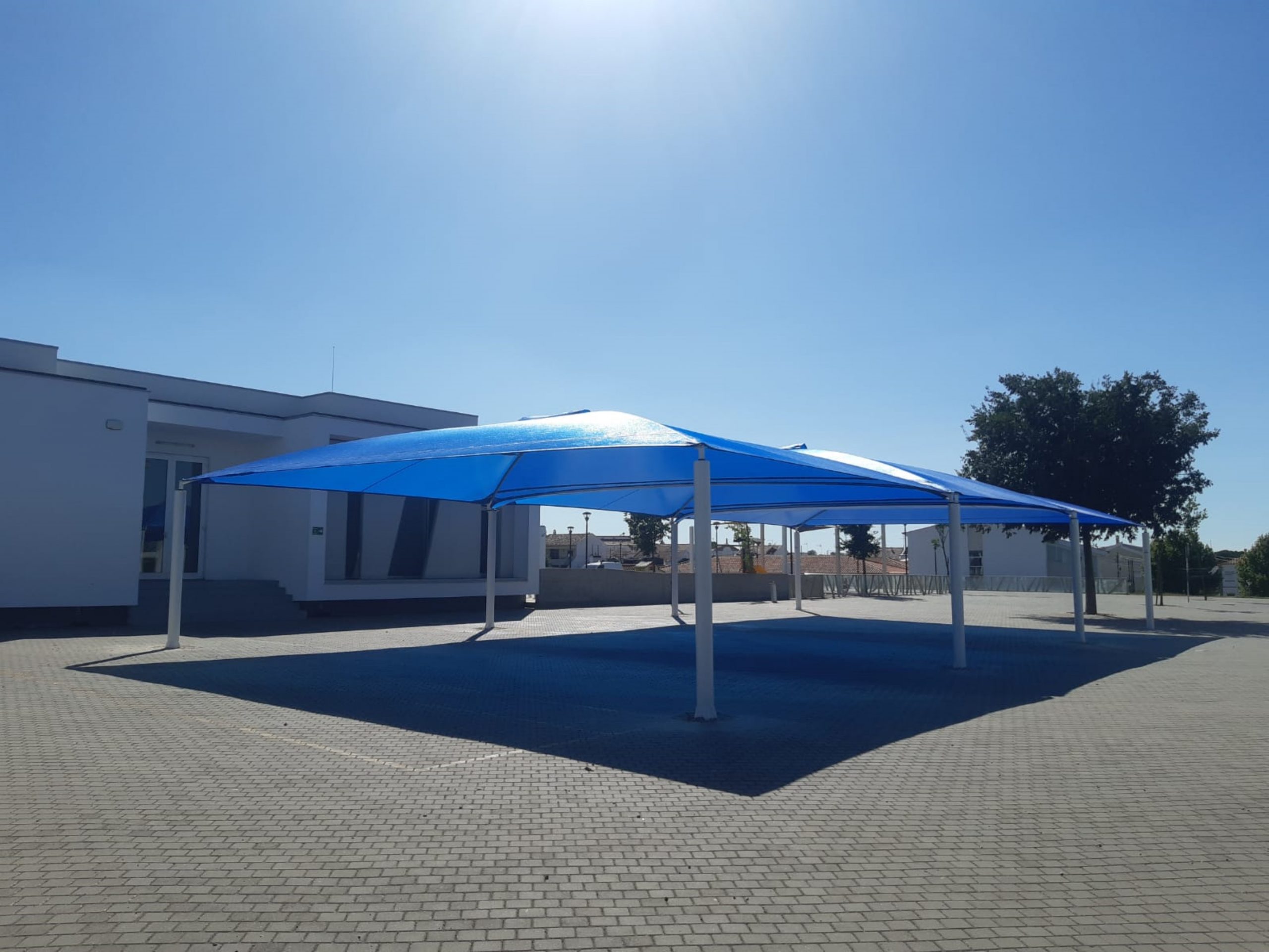 Autarquia coloca sombreamento no Centro Escolar de Sousel