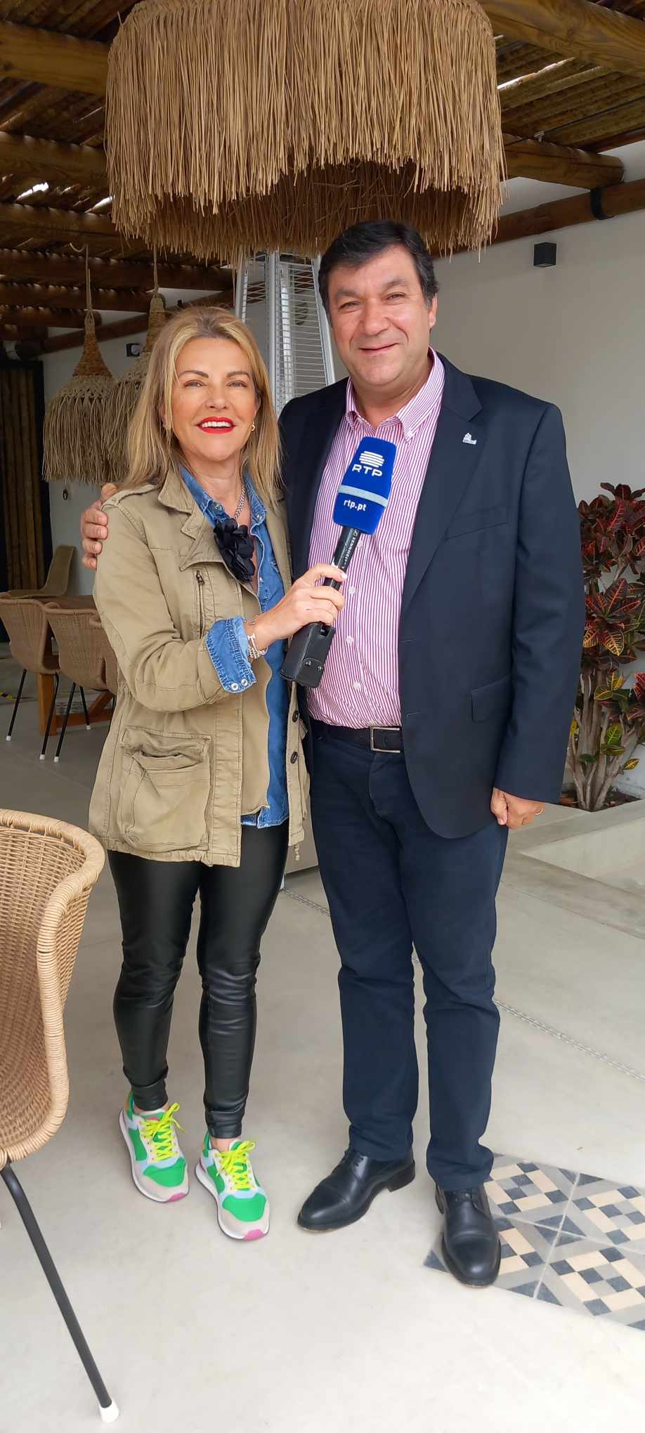 Sousel esteve hoje na Praça da Alegria