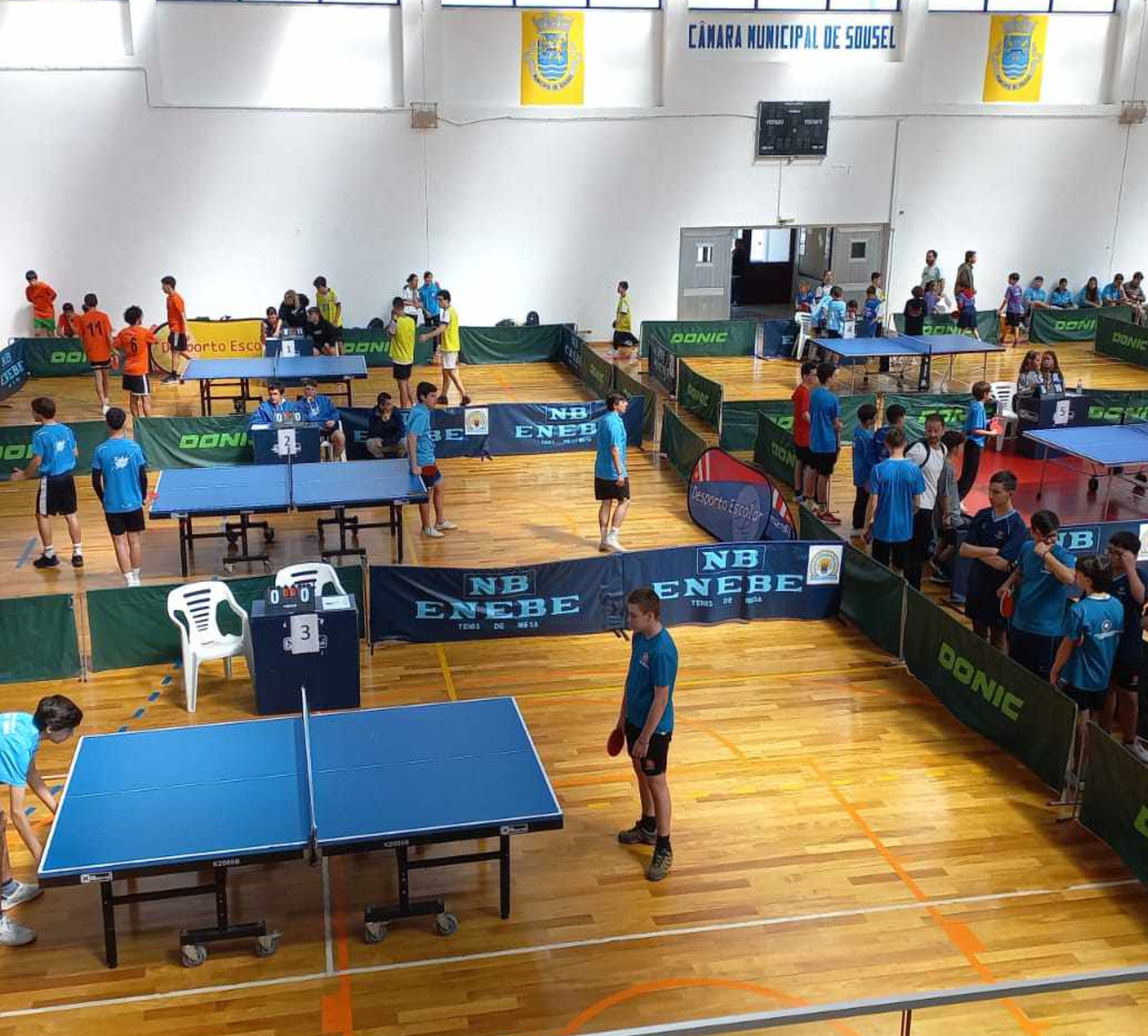 Sousel acolheu a Final Distrital de Ténis de Mesa do Desporto Escolar