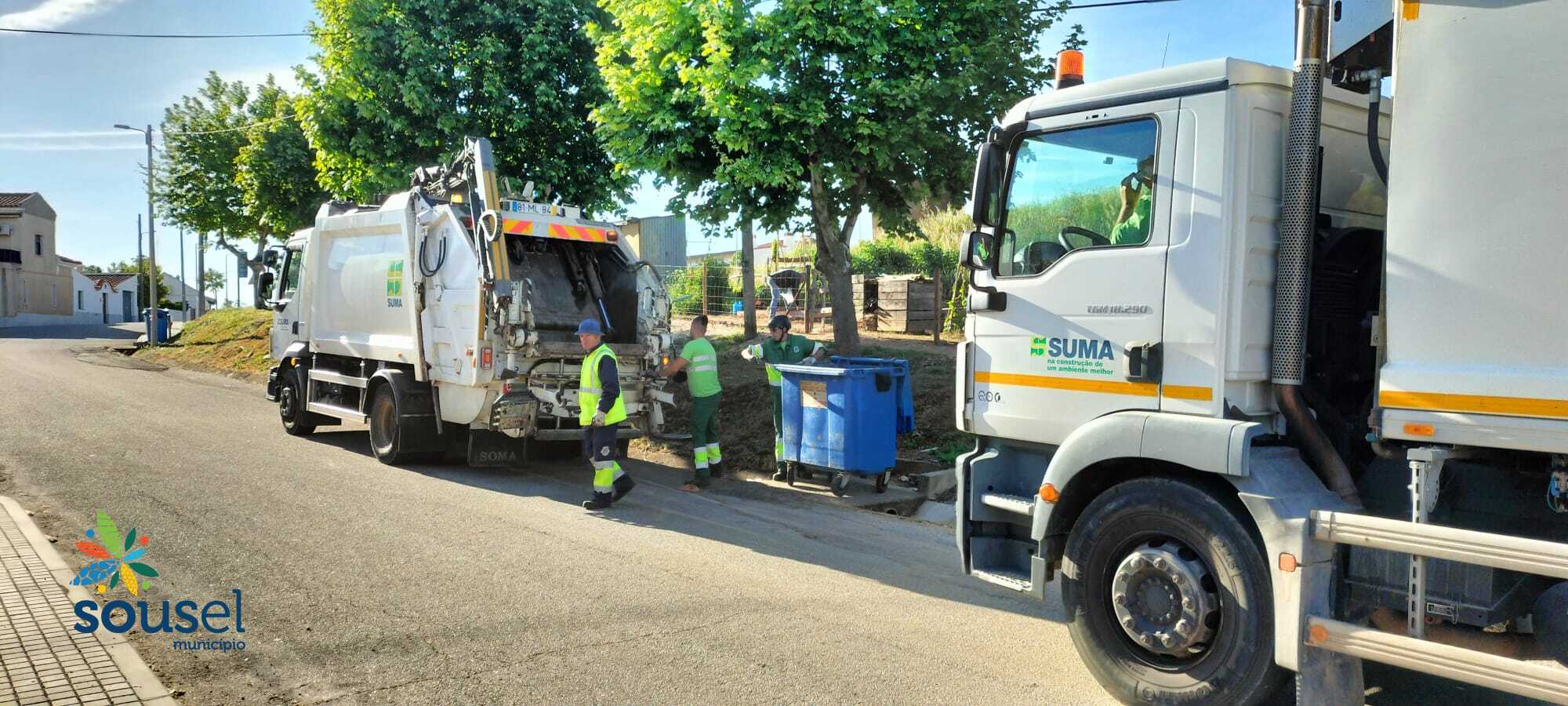 Câmara procede à higienização e desinfeção dos contentores em todo o concelho