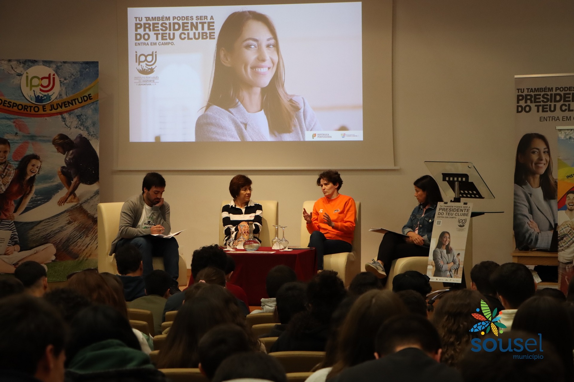 IPDJ promove em Sousel a campanha «Tu Também Podes Ser a Presidente do teu clube»